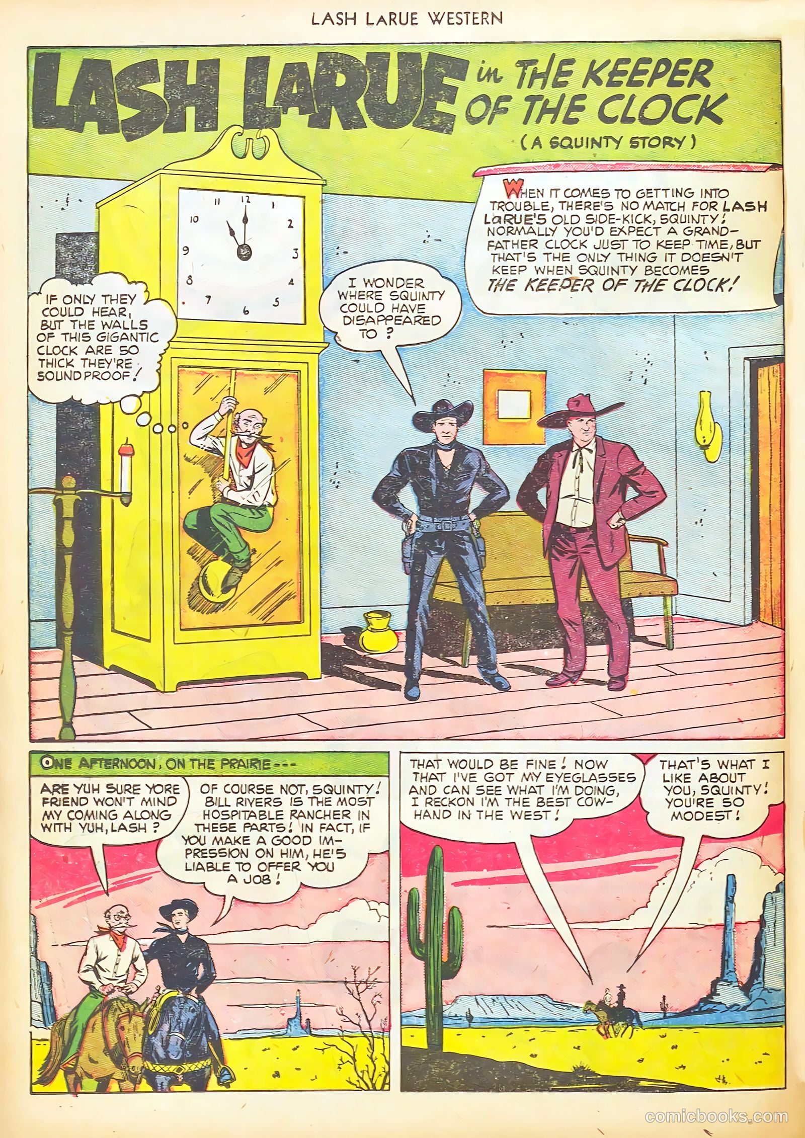 Lash LaRue Western #17 — page 26 of 36