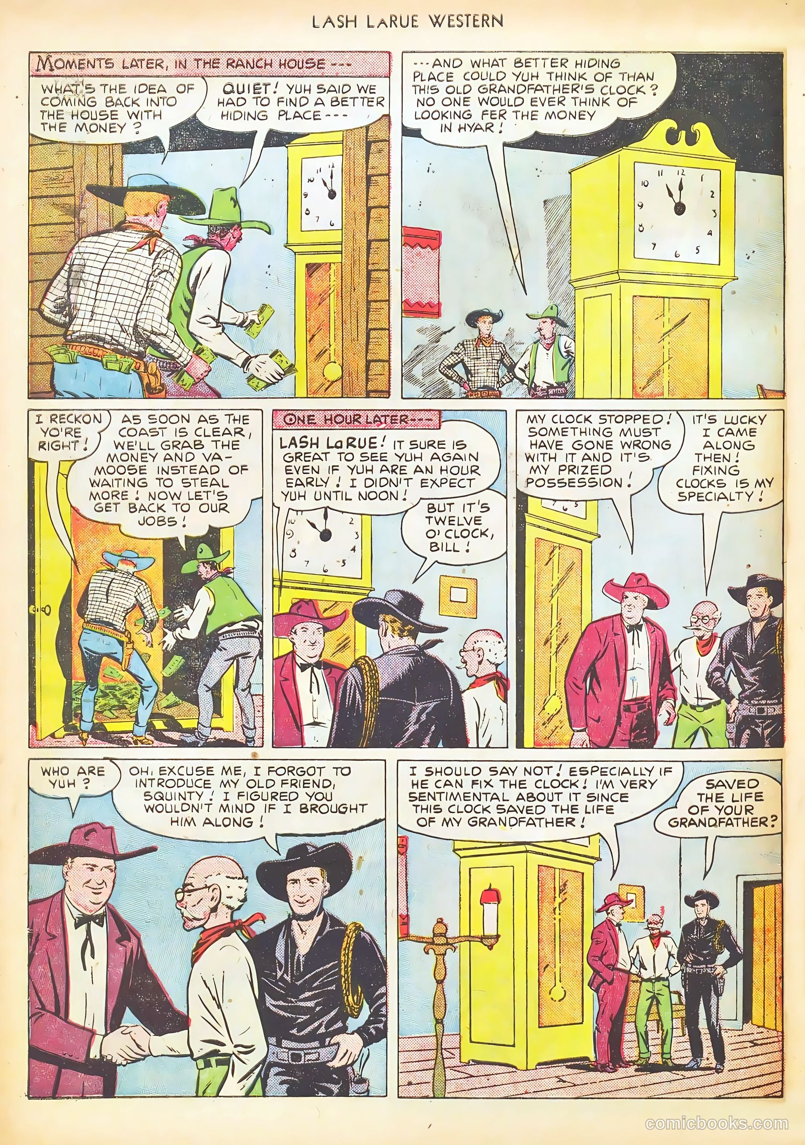 Lash LaRue Western #17 — page 28 of 36
