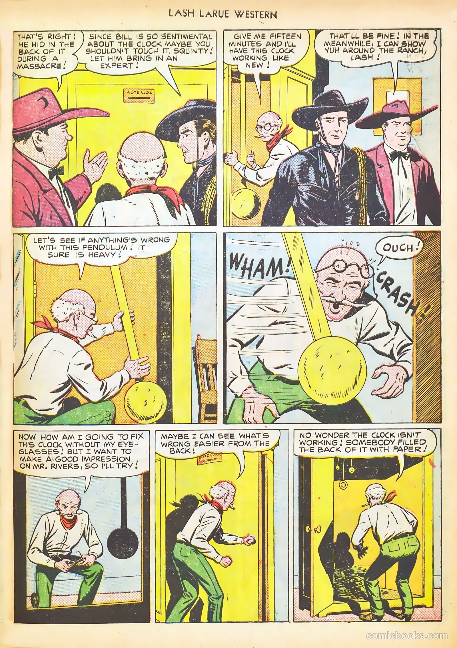 Lash LaRue Western #17 — page 29 of 36