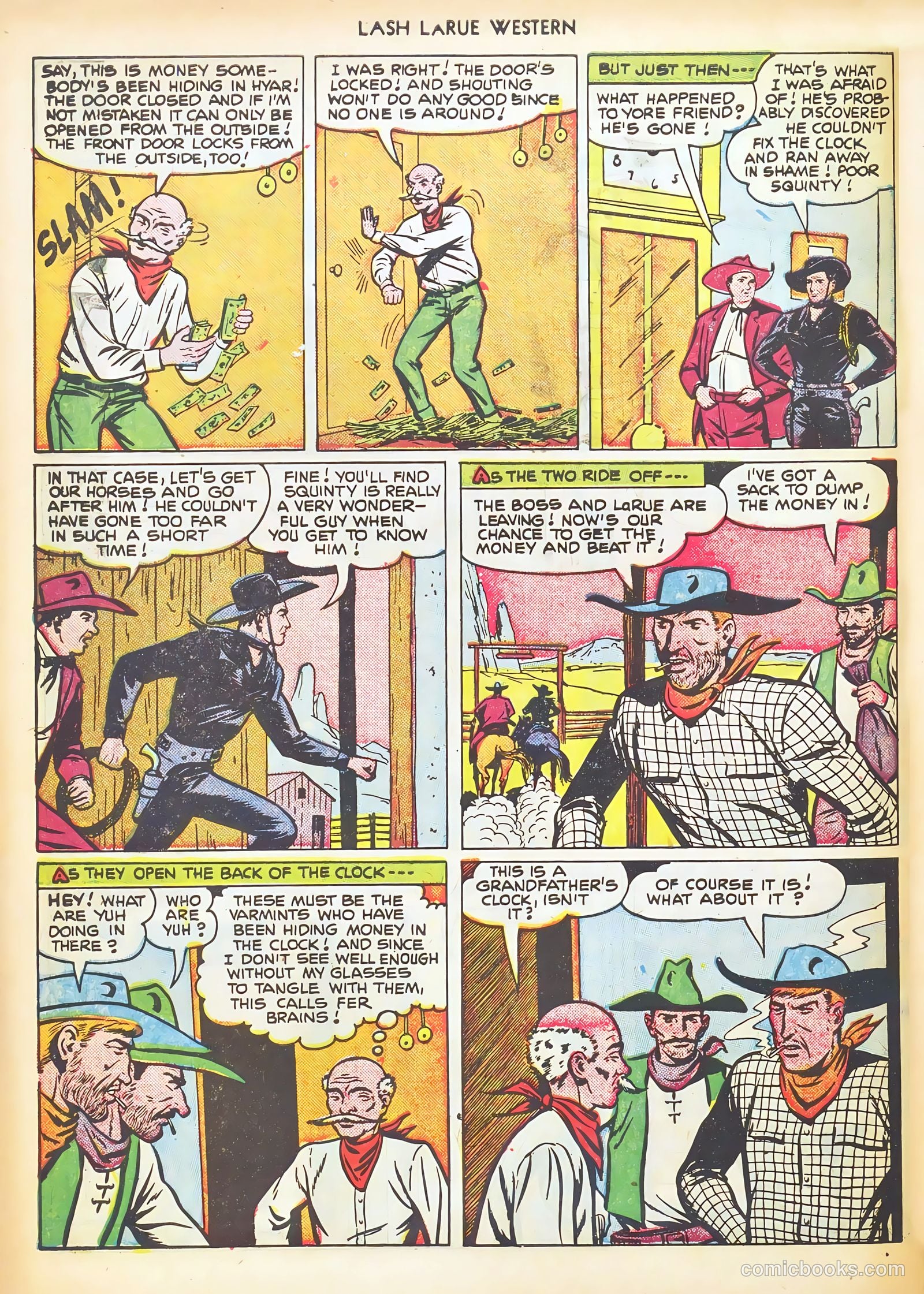 Lash LaRue Western #17 — page 30 of 36