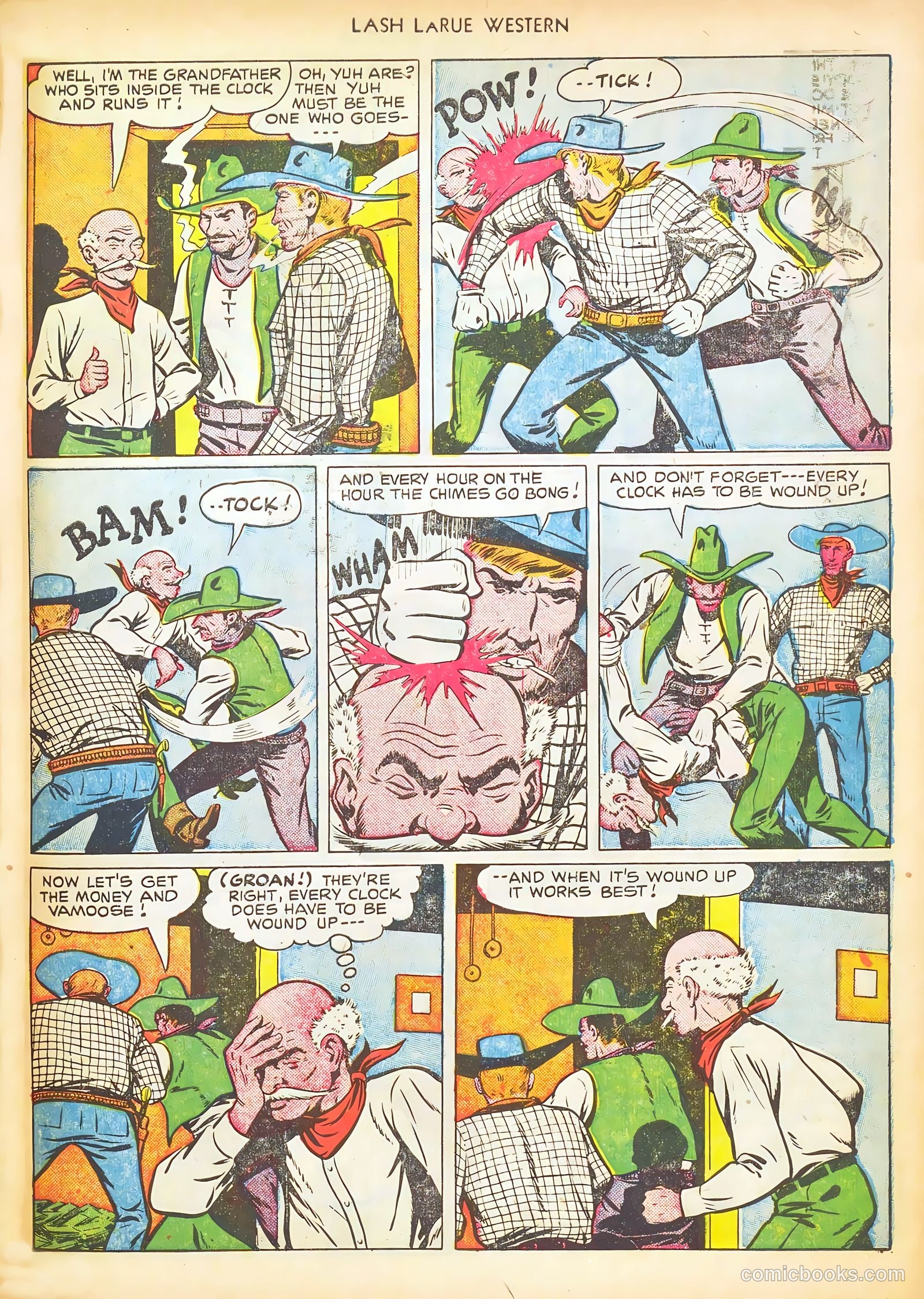 Lash LaRue Western #17 — page 31 of 36