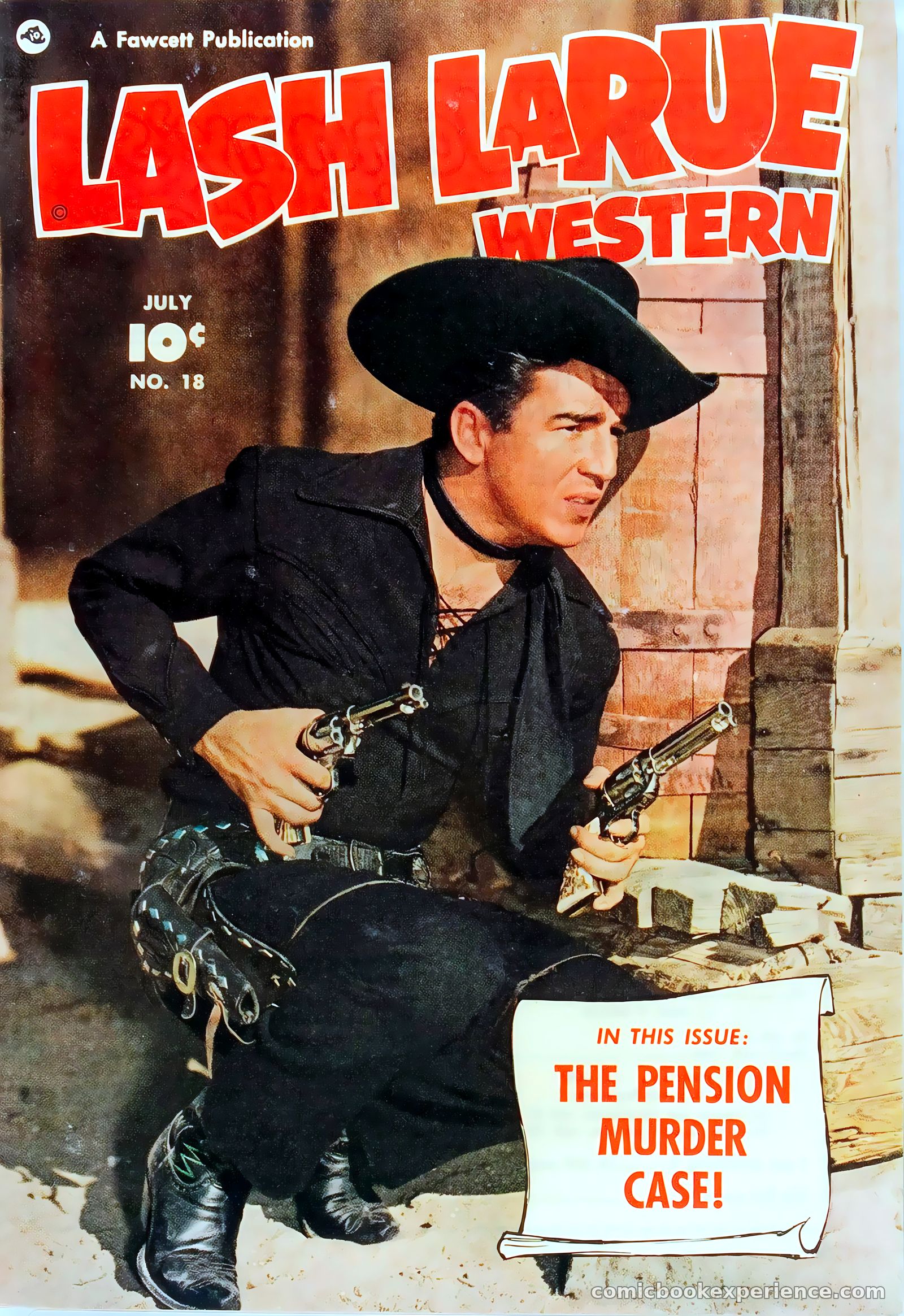 Lash LaRue Western #18 — page 1 of 36