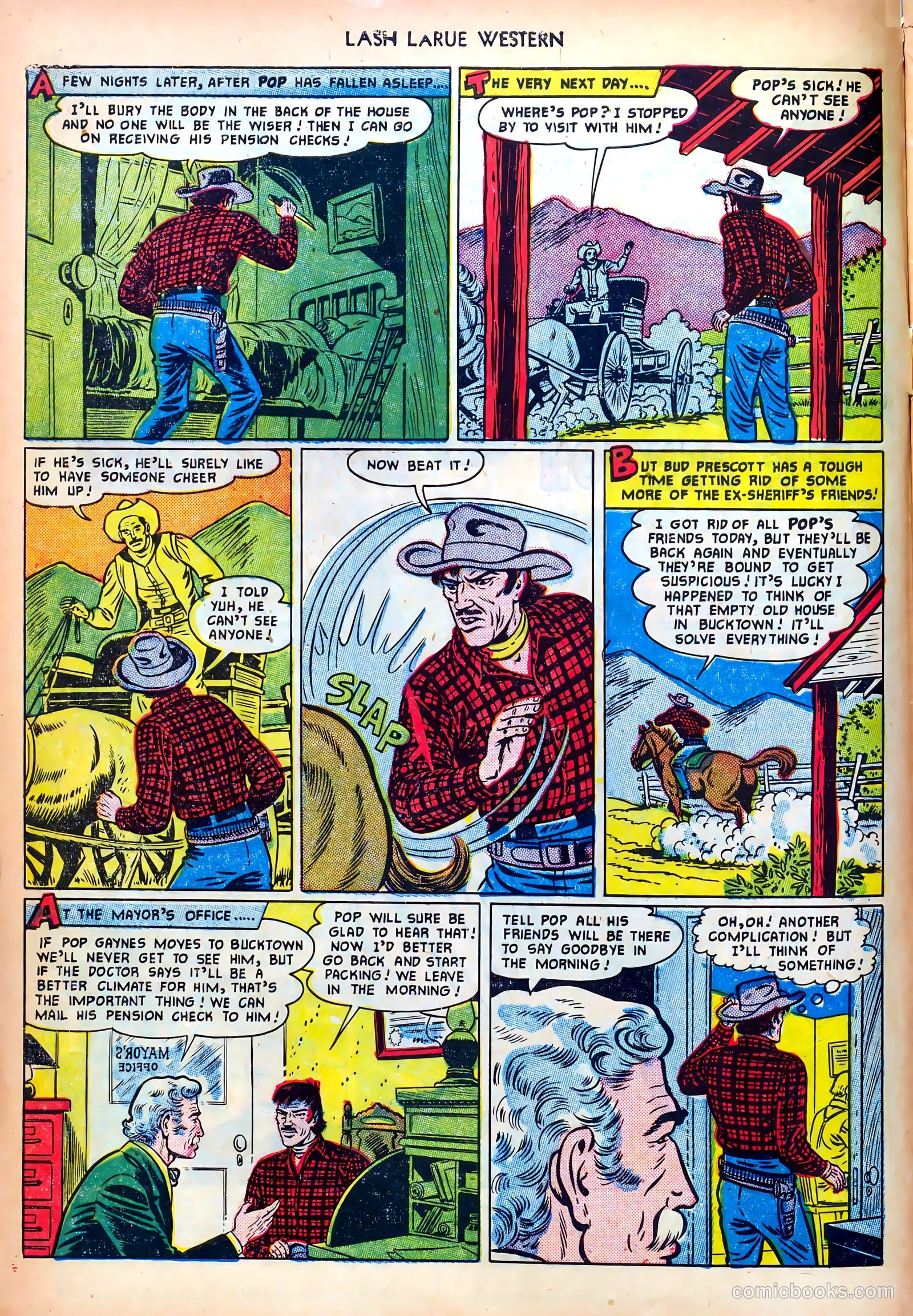 Lash LaRue Western #18 — page 4 of 36