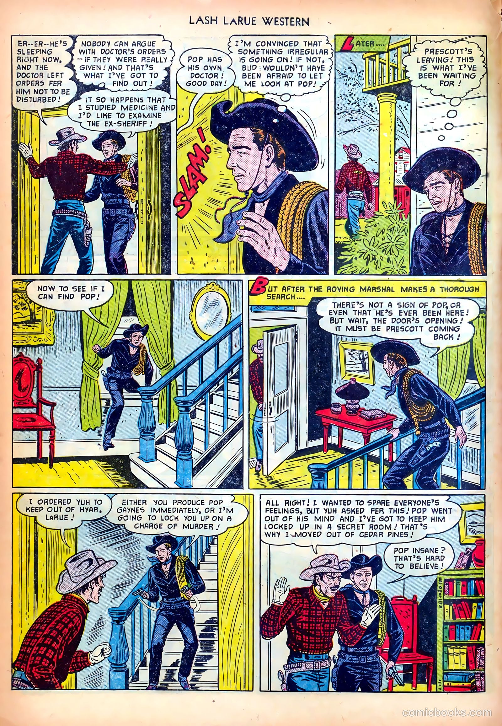 Lash LaRue Western #18 — page 6 of 36