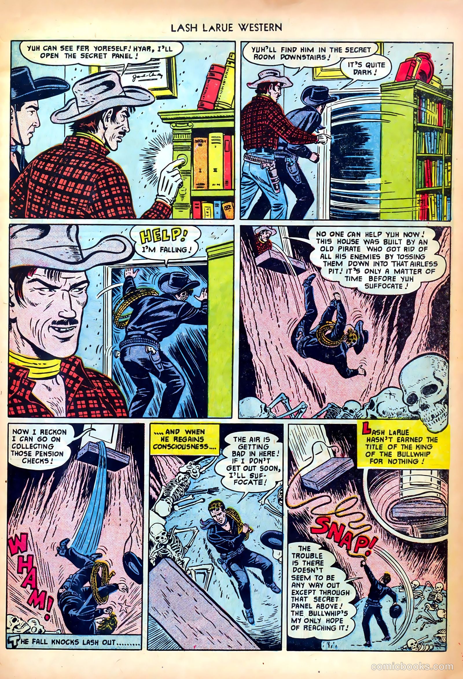 Lash LaRue Western #18 — page 7 of 36