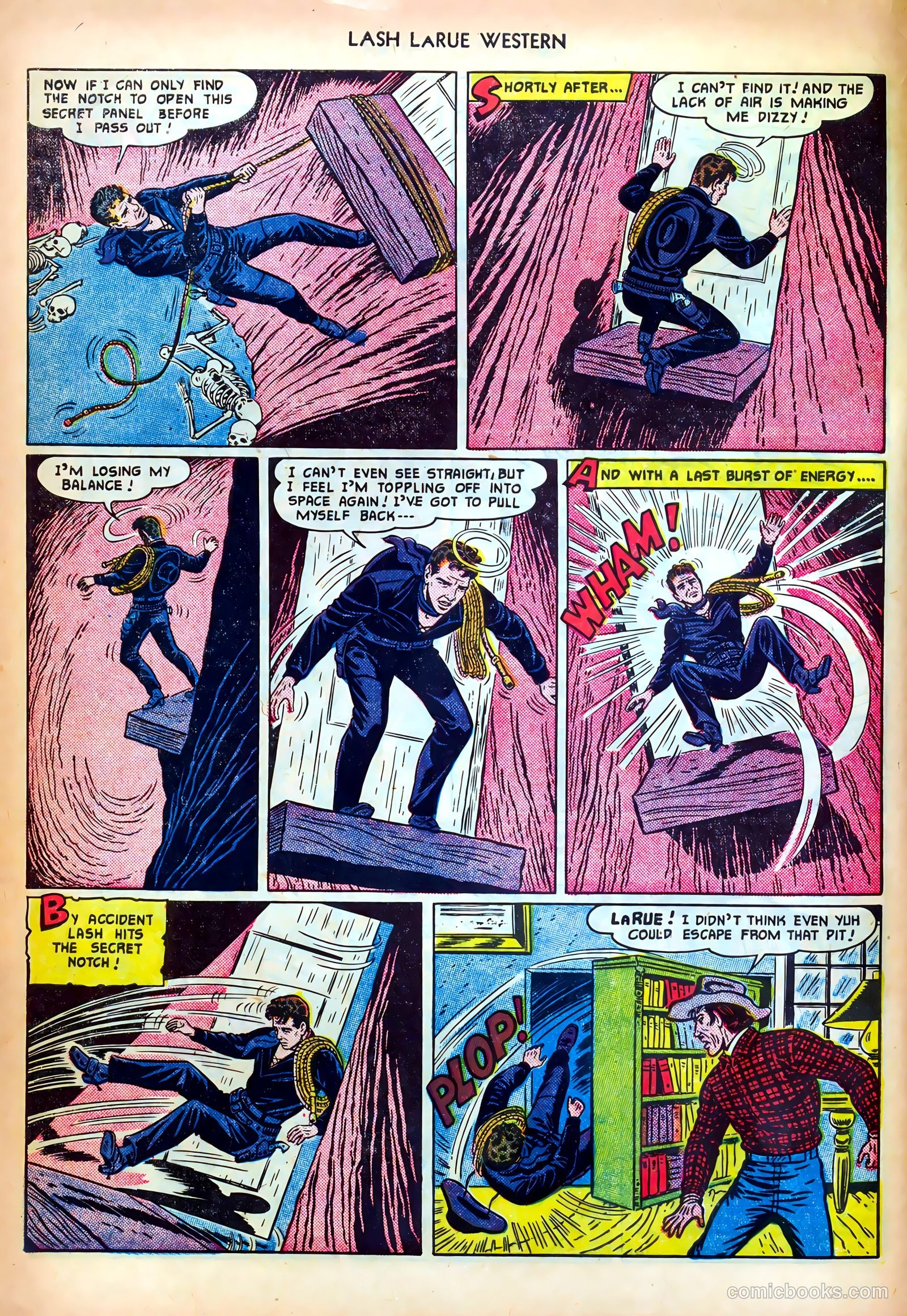 Lash LaRue Western #18 — page 8 of 36