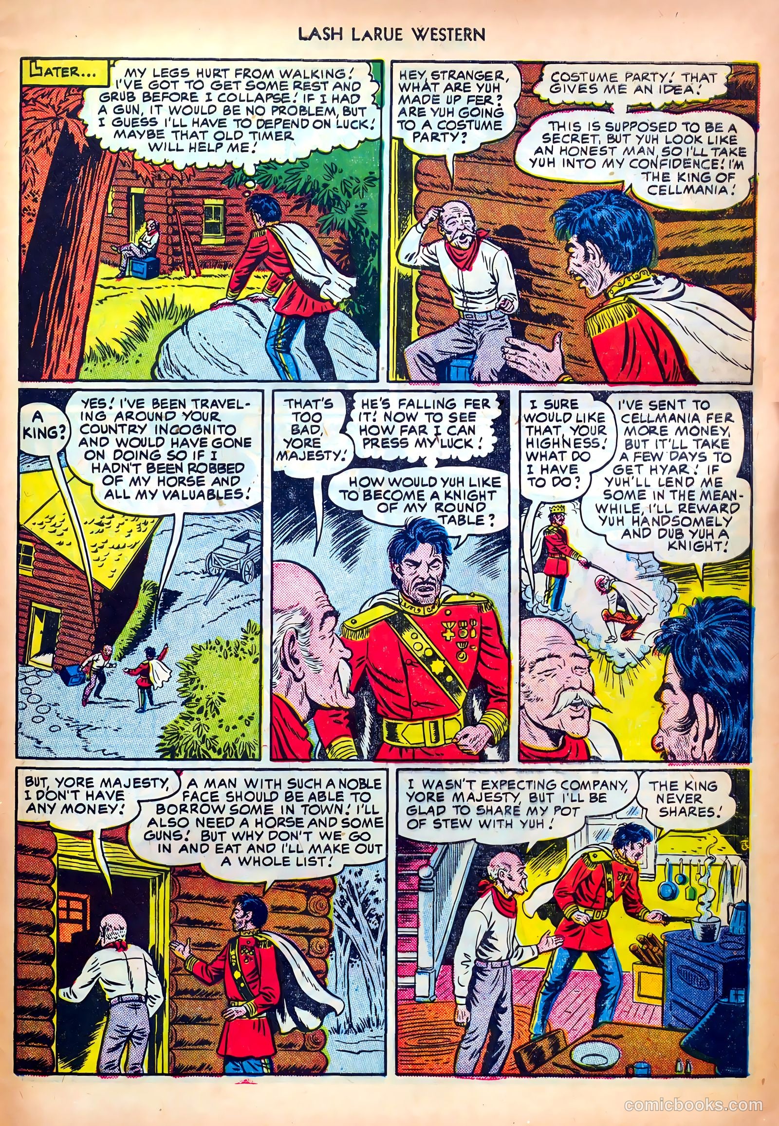 Lash LaRue Western #18 — page 29 of 36