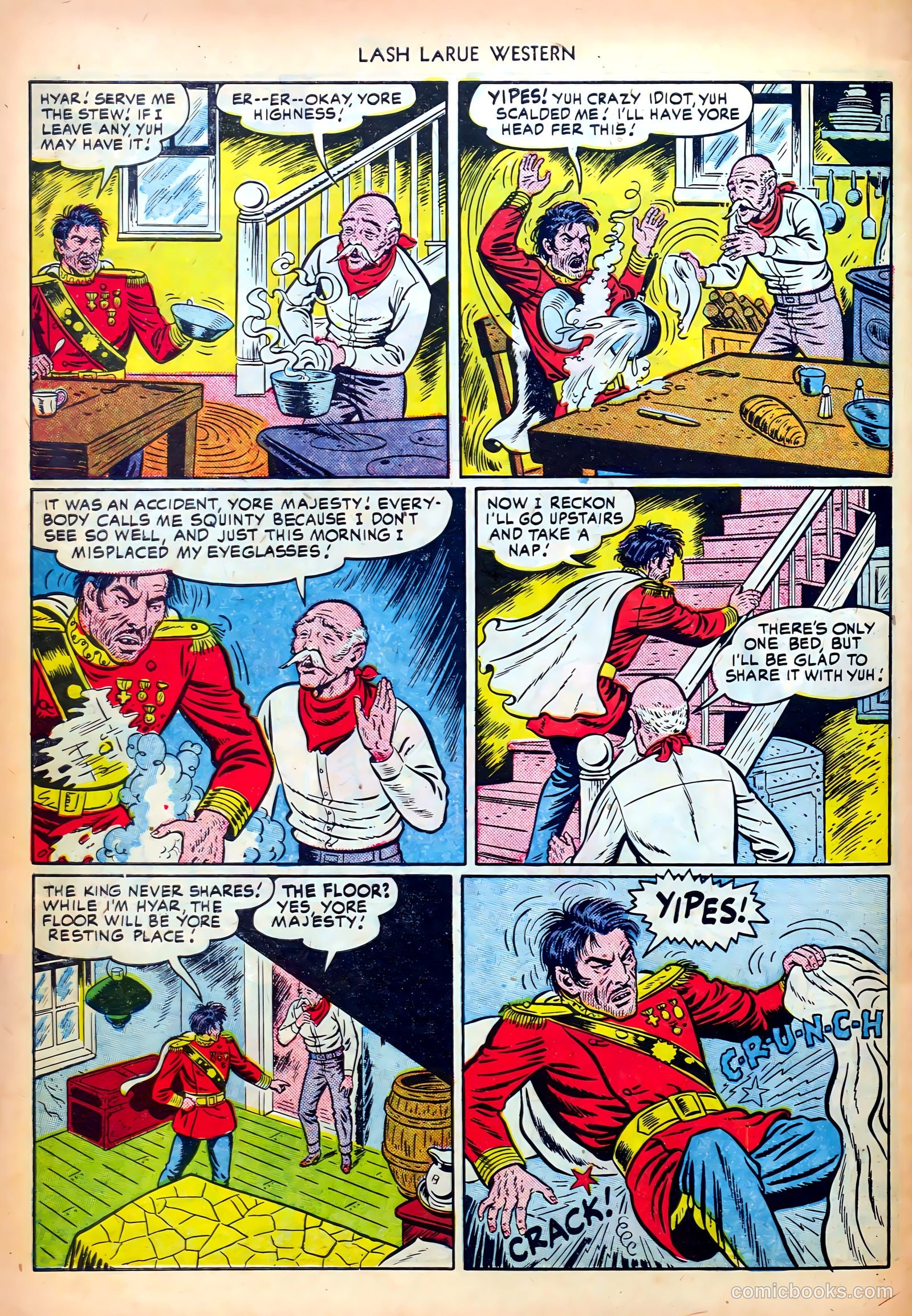 Lash LaRue Western #18 — page 30 of 36