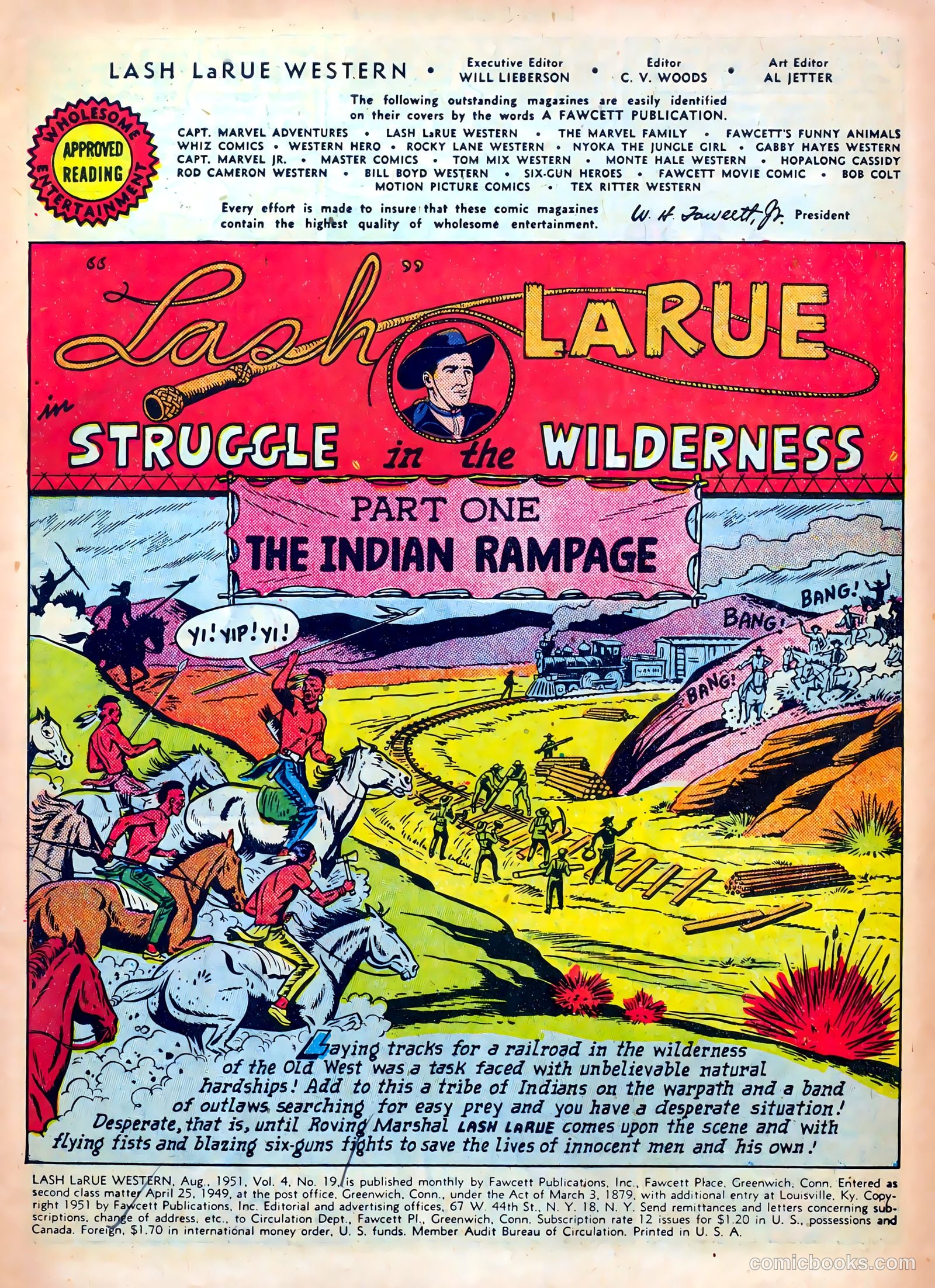 Lash LaRue Western #19 — page 3 of 36