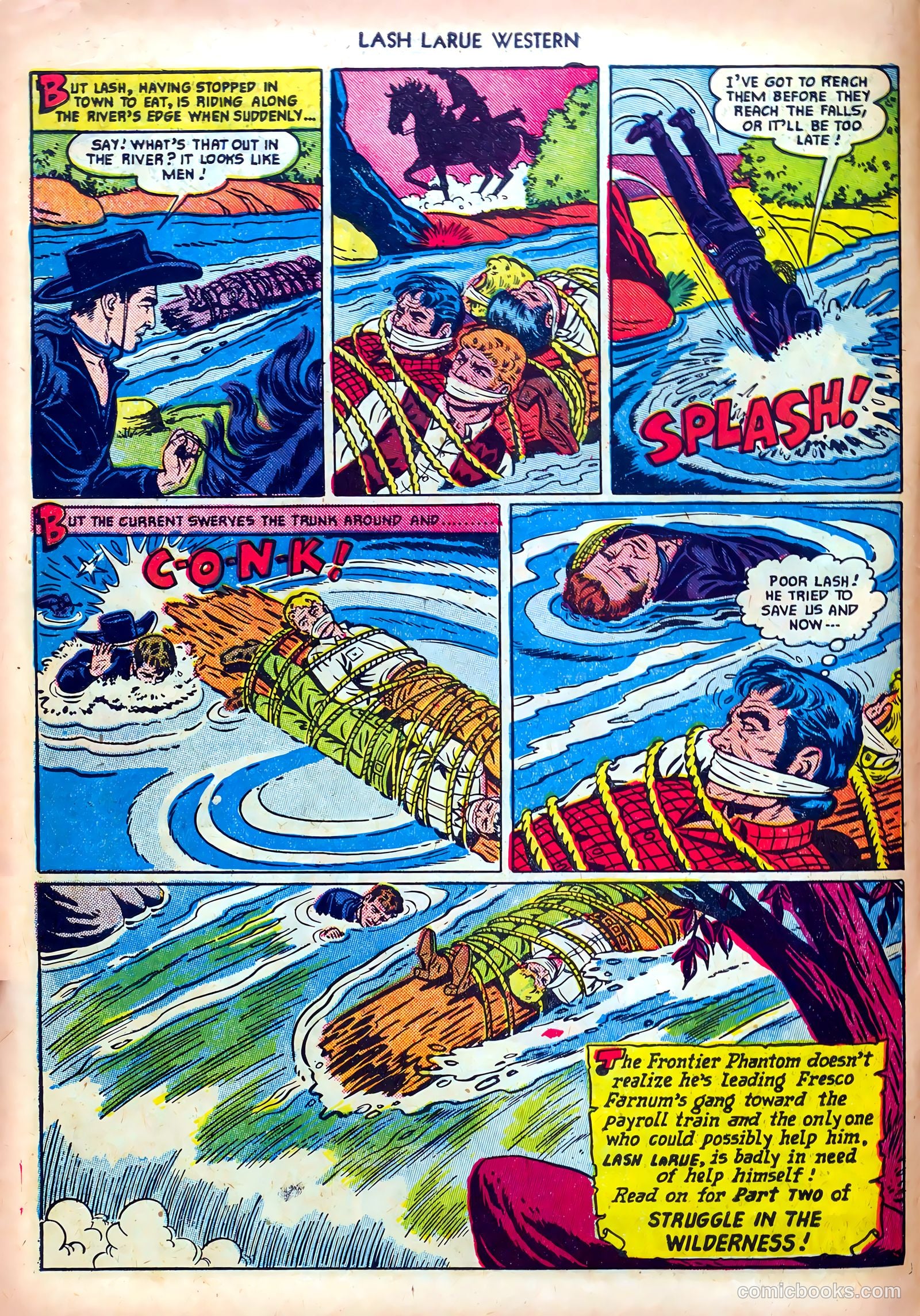 Lash LaRue Western #19 — page 10 of 36