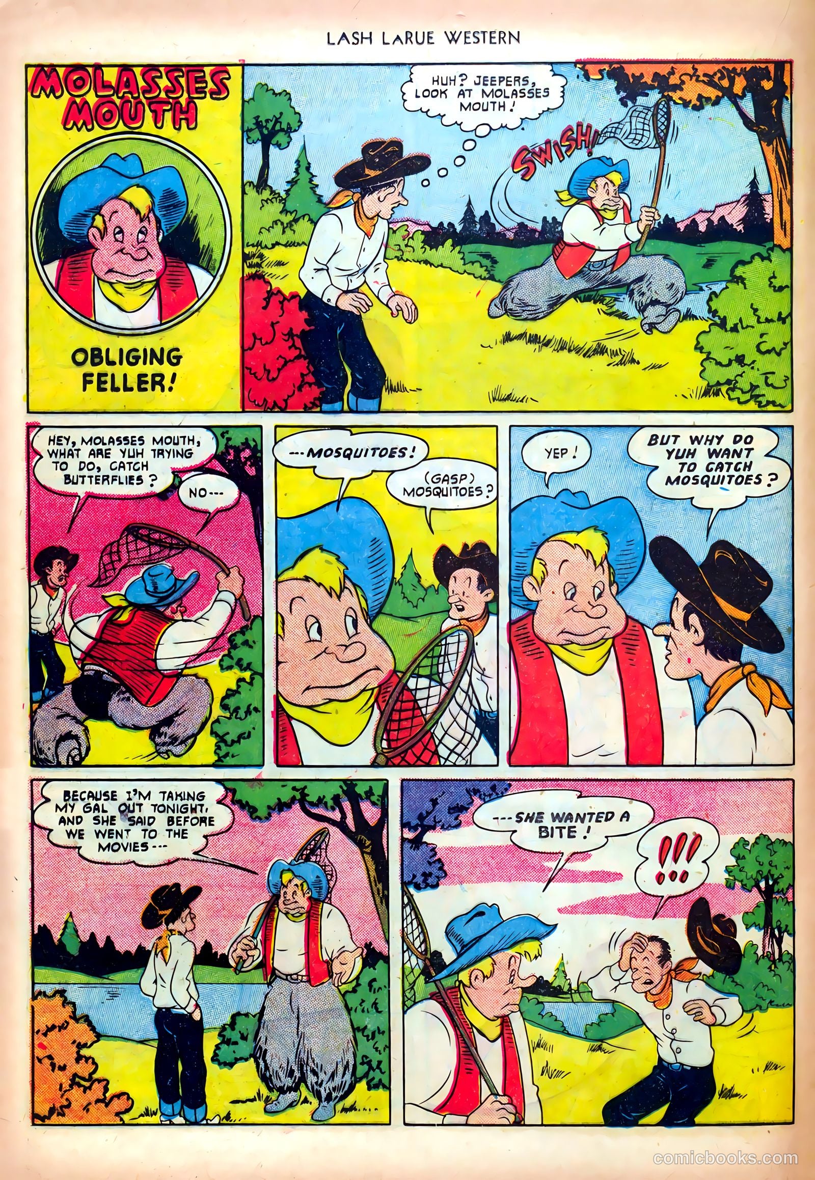 Lash LaRue Western #19 — page 16 of 36