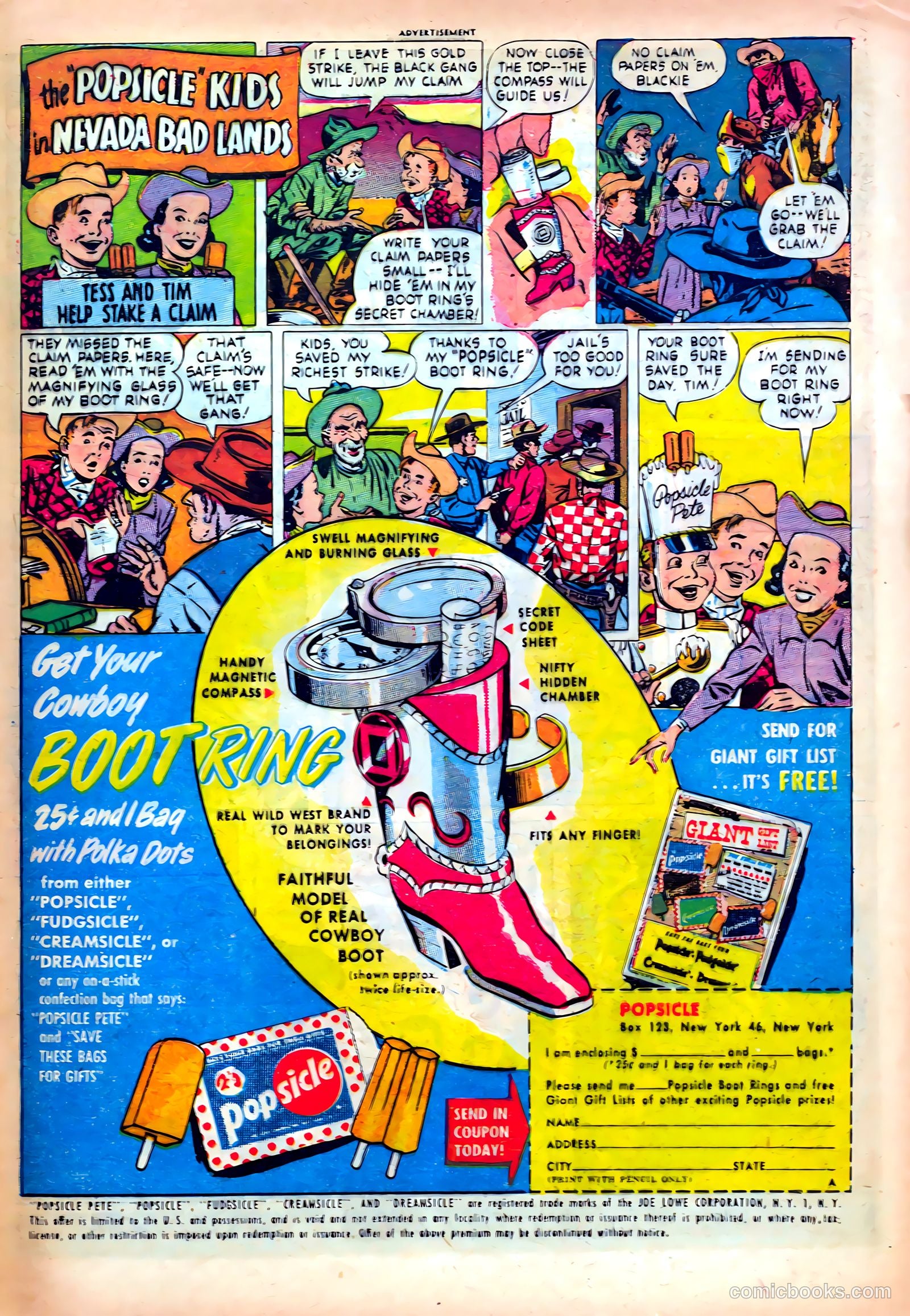 Lash LaRue Western #19 — page 33 of 36