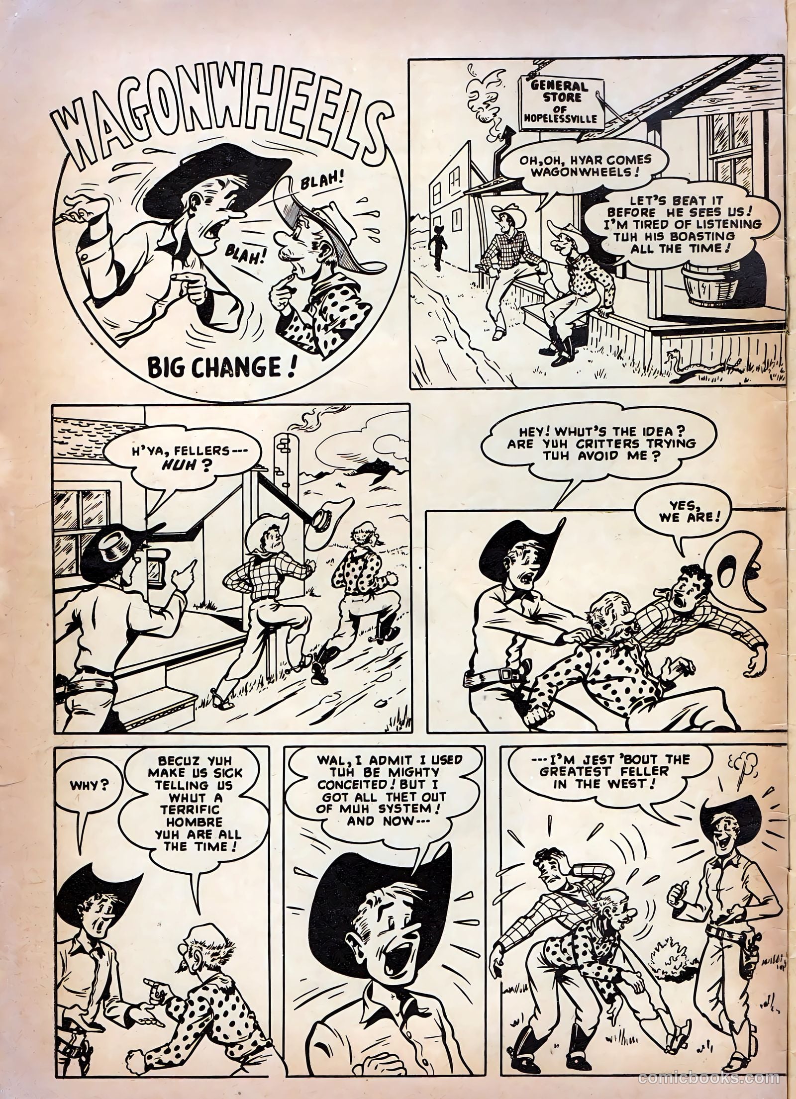 Lash LaRue Western #2 — page 2 of 36