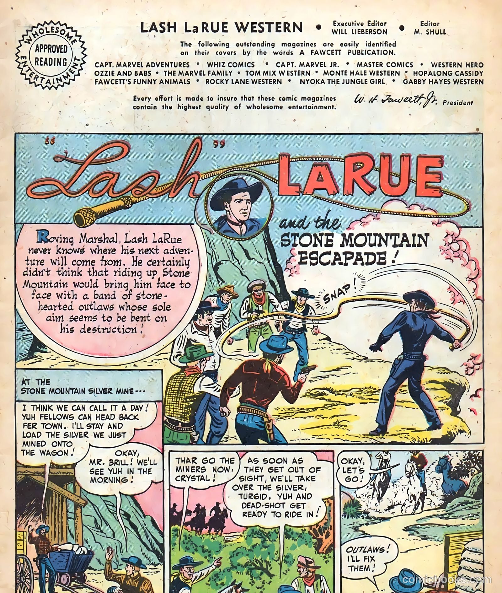 Lash LaRue Western #2 — page 3 of 36