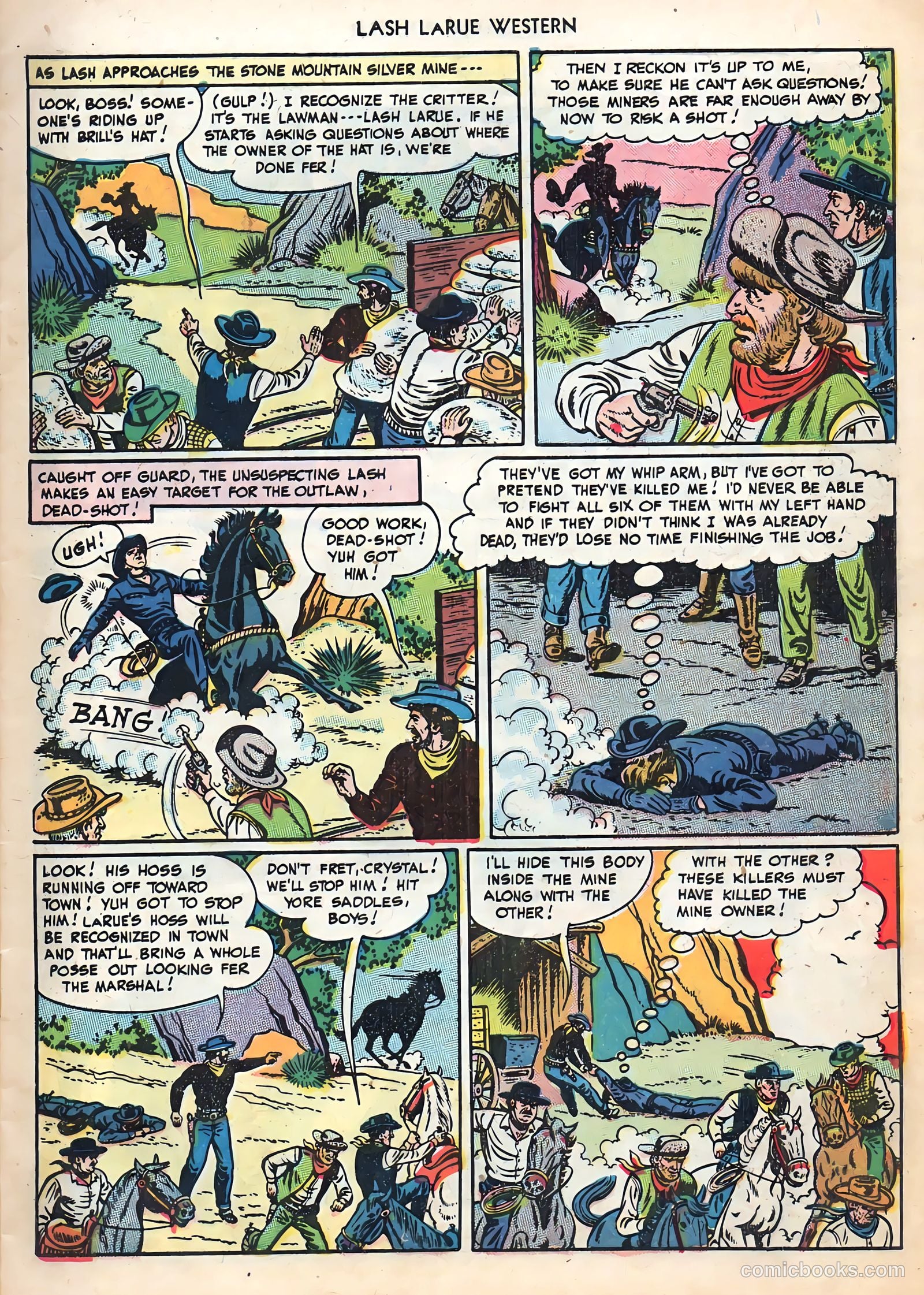 Lash LaRue Western #2 — page 5 of 36