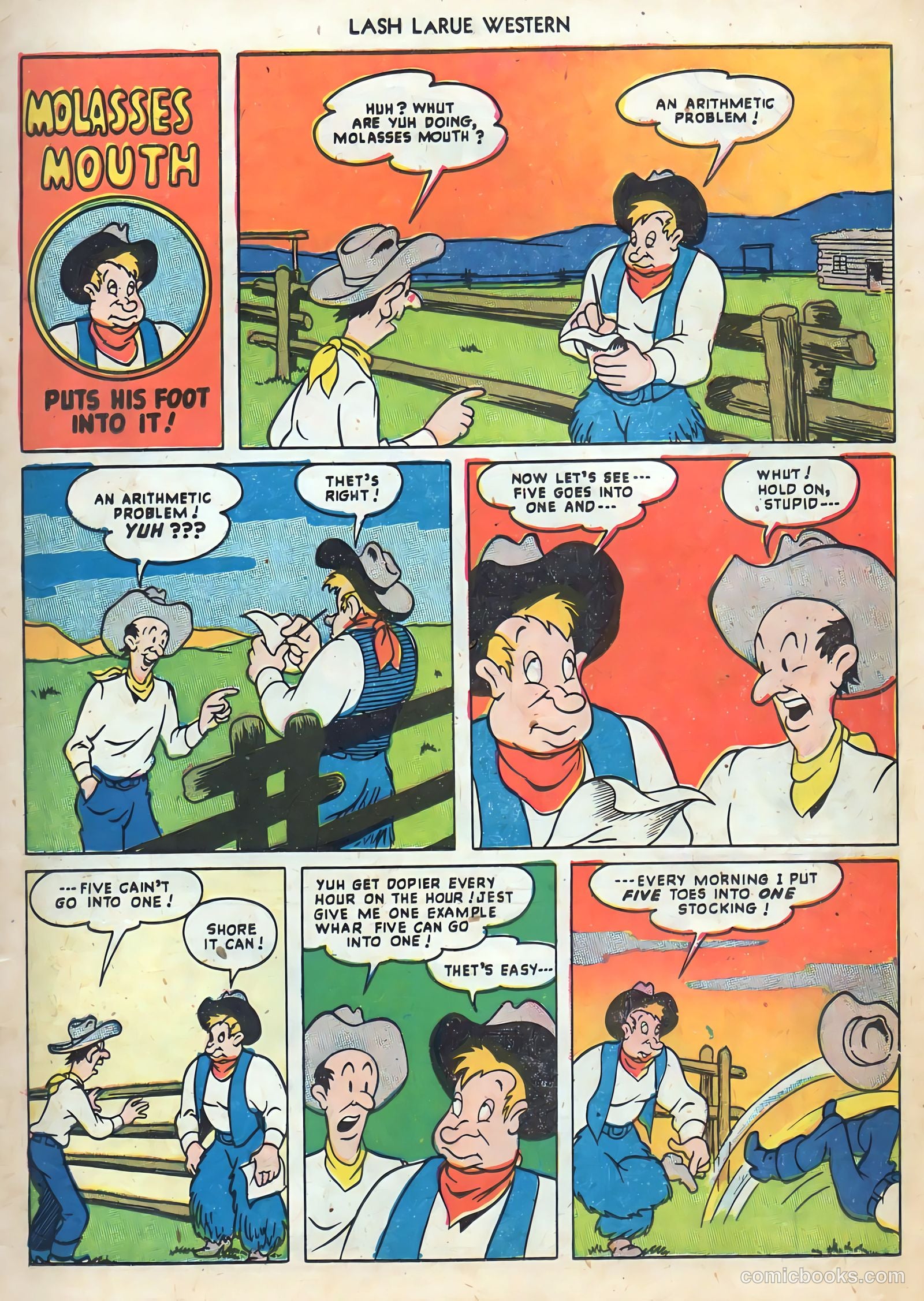 Lash LaRue Western #2 — page 11 of 36