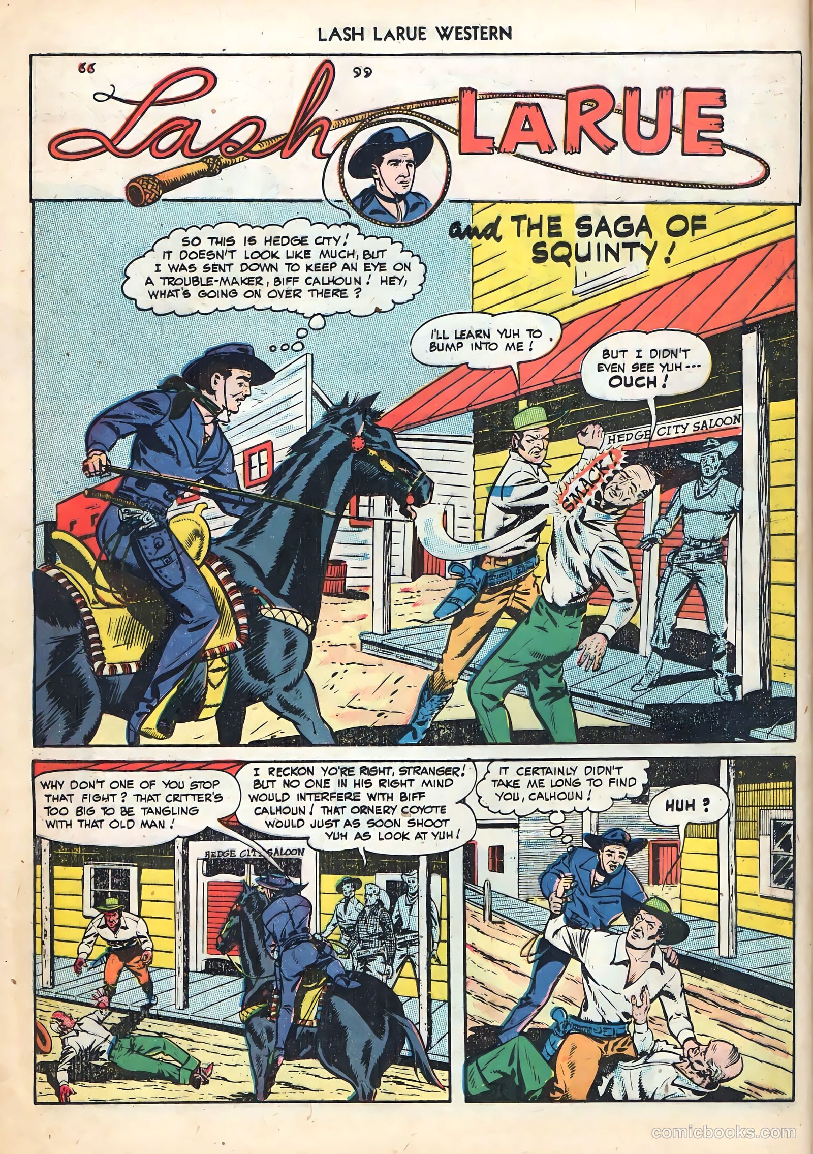 Lash LaRue Western #2 — page 12 of 36