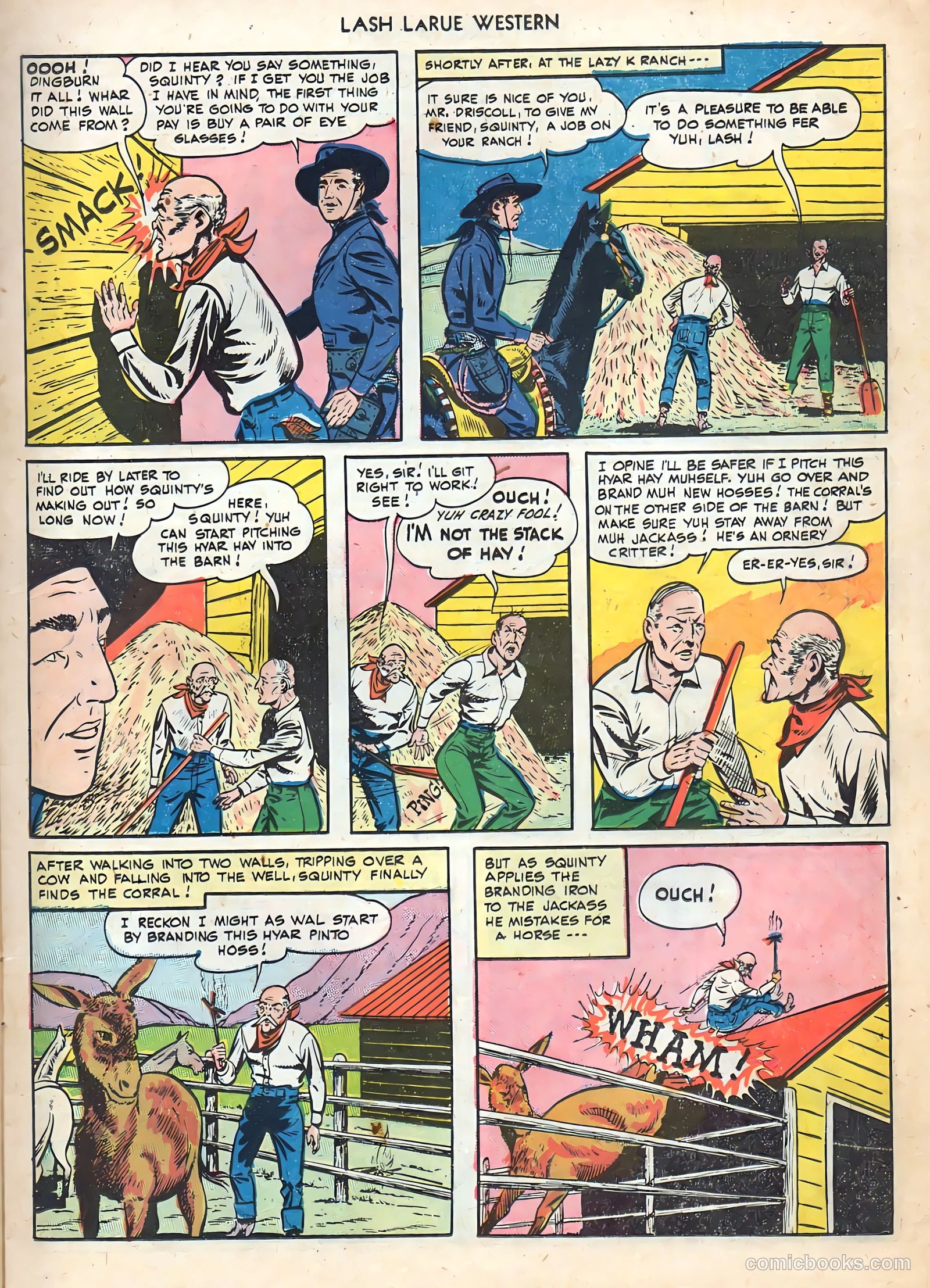 Lash LaRue Western #2 — page 15 of 36