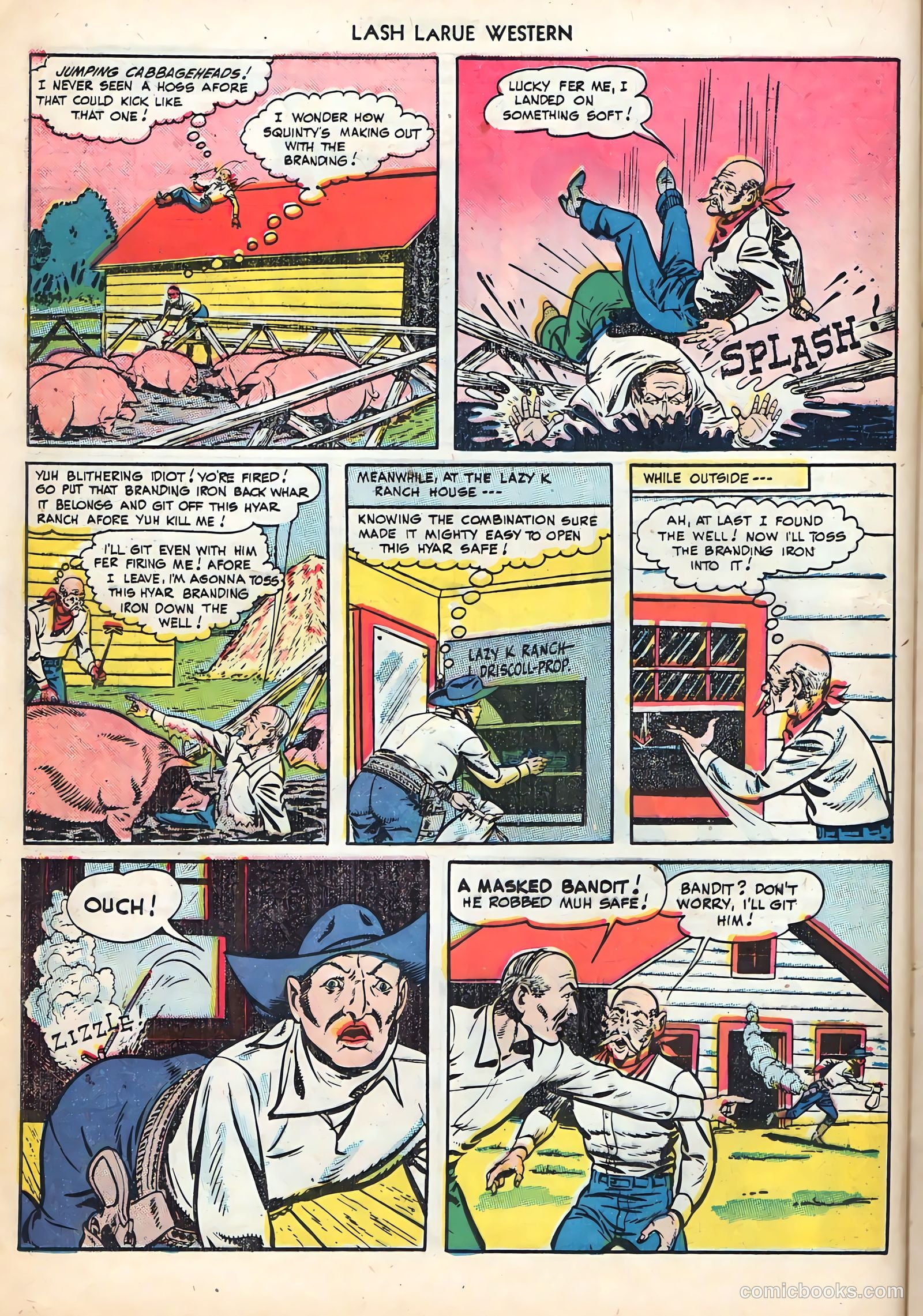 Lash LaRue Western #2 — page 16 of 36