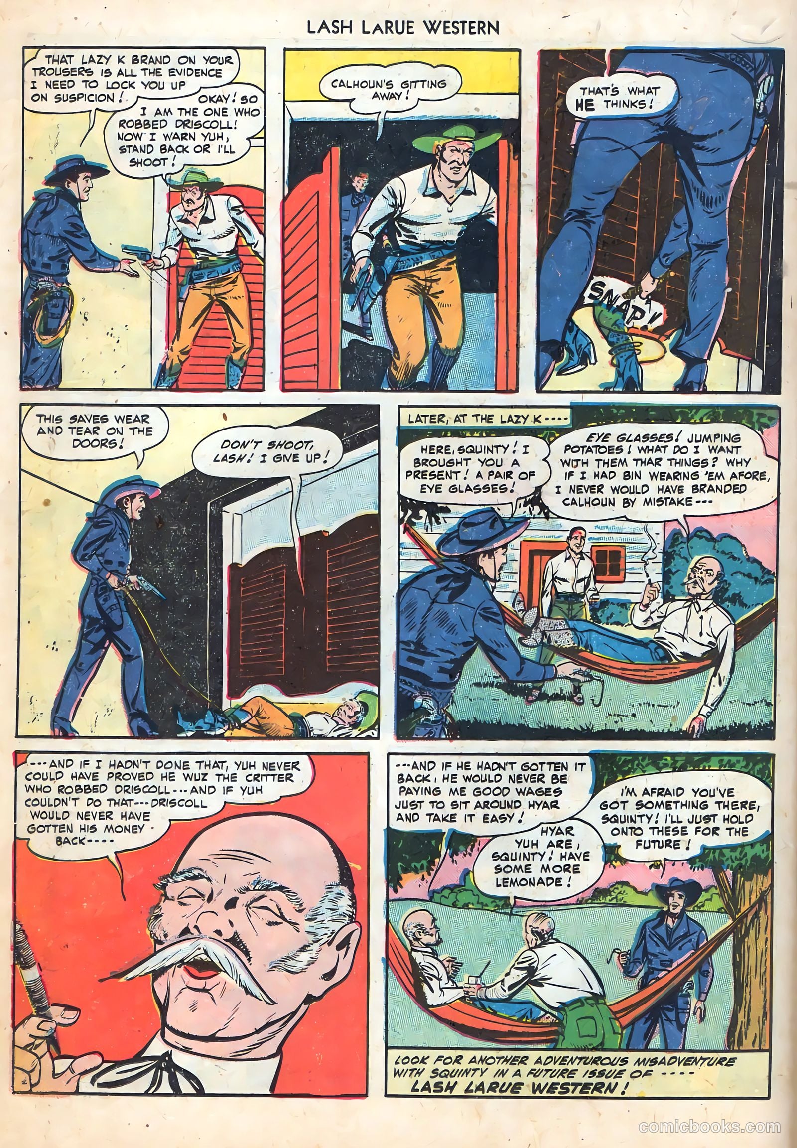 Lash LaRue Western #2 — page 18 of 36