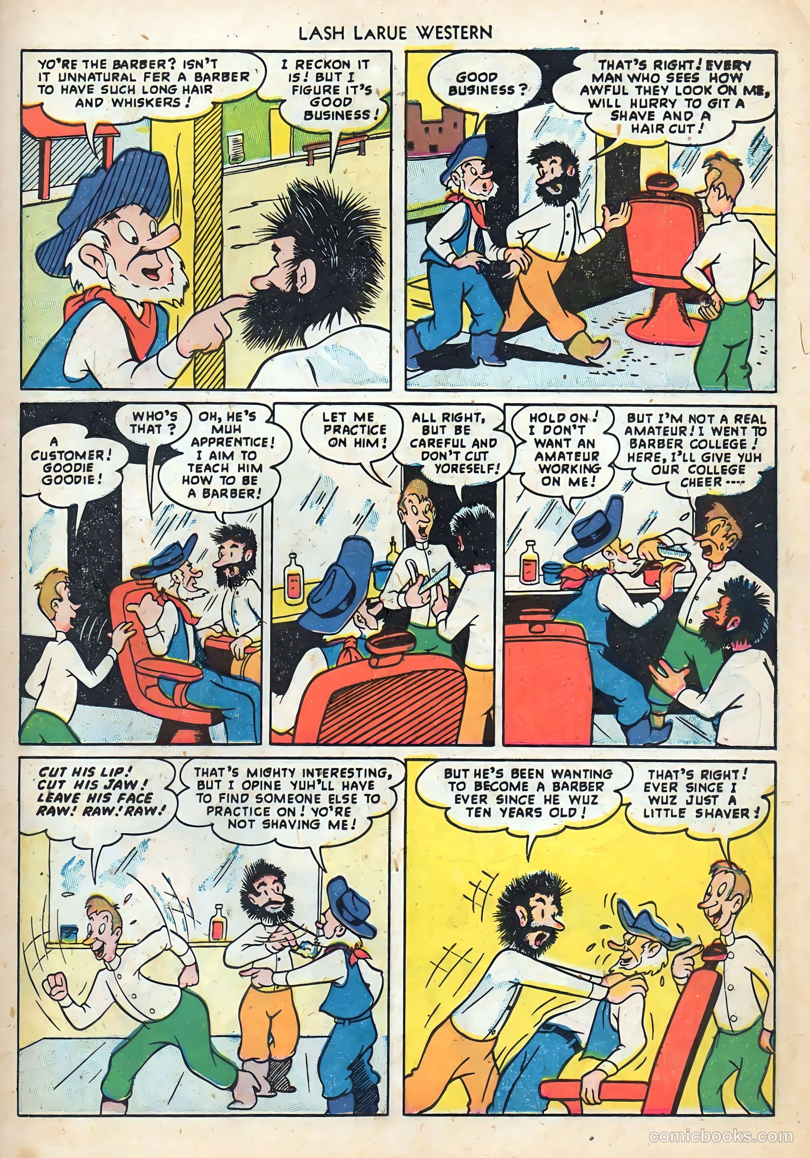 Lash LaRue Western #2 — page 23 of 36