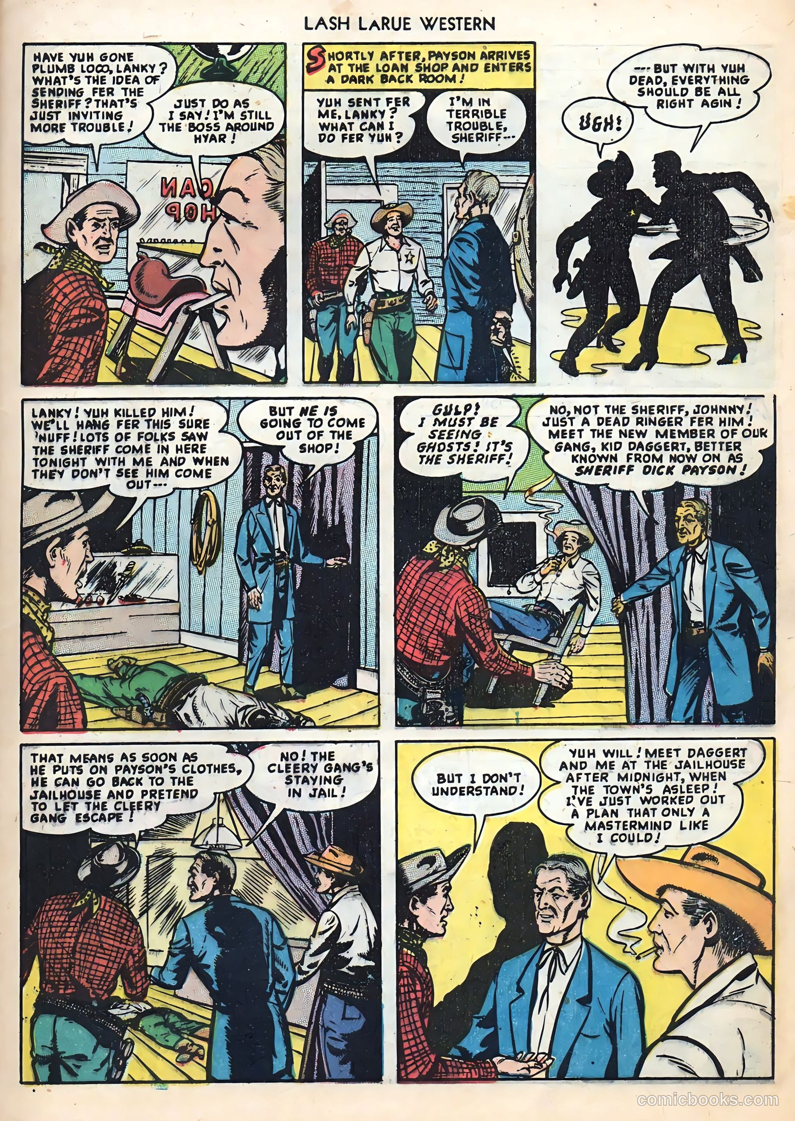 Lash LaRue Western #2 — page 29 of 36