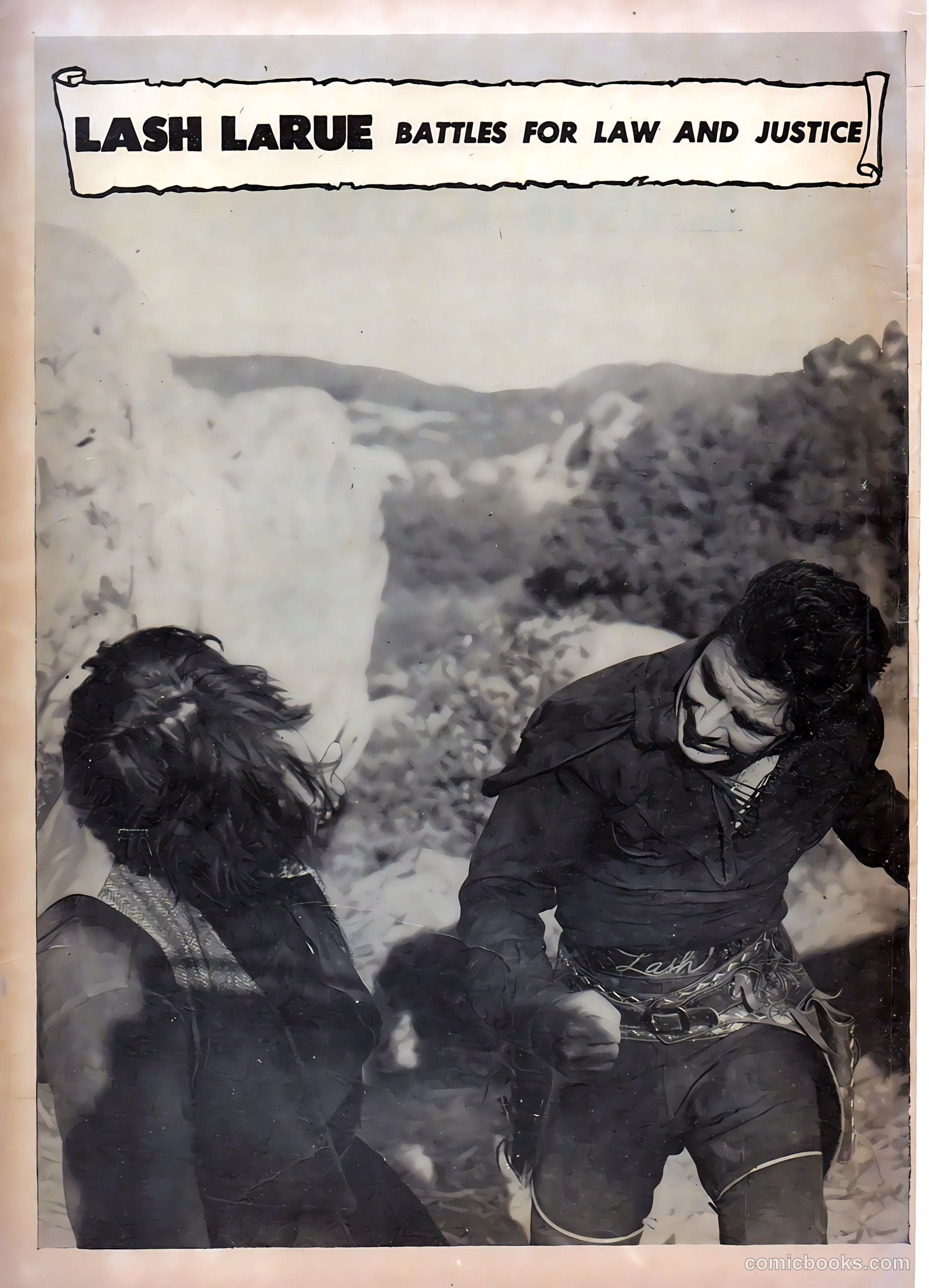 Lash LaRue Western #2 — page 35 of 36