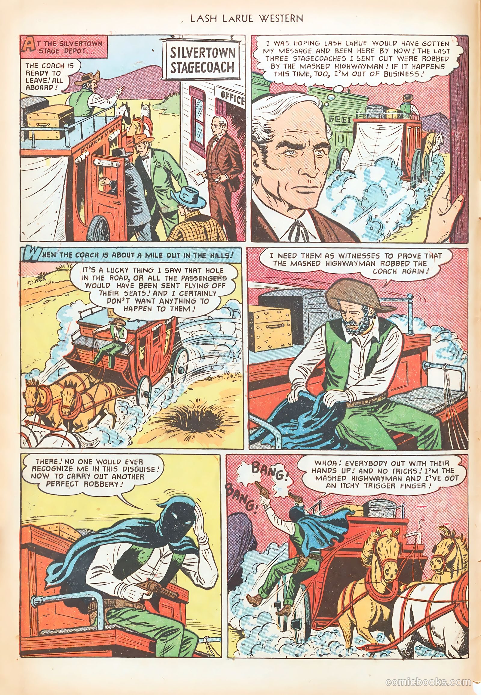 Lash LaRue Western #20 — page 4 of 36