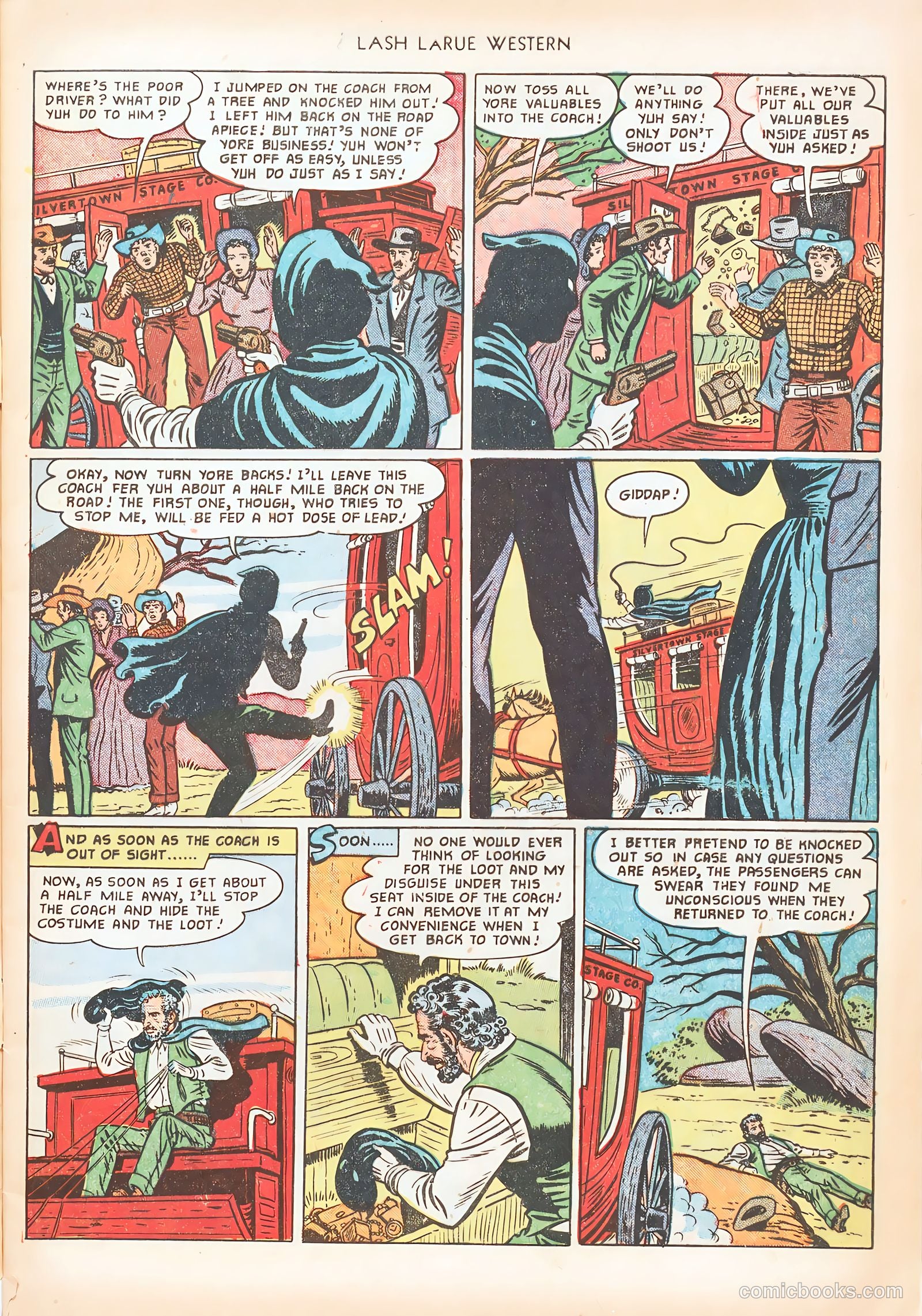 Lash LaRue Western #20 — page 5 of 36