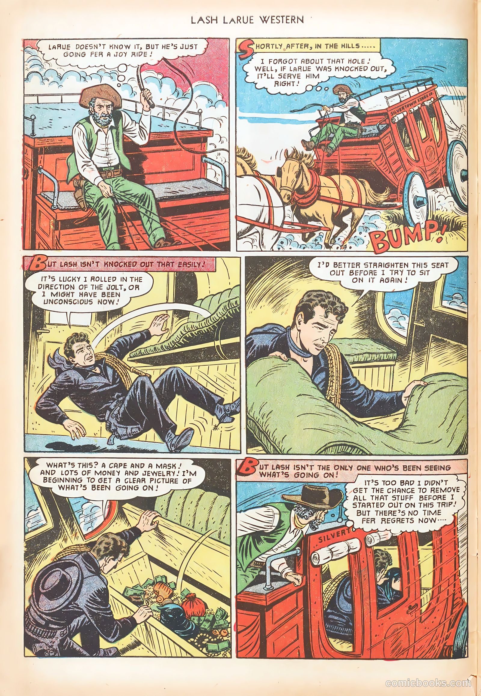 Lash LaRue Western #20 — page 8 of 36