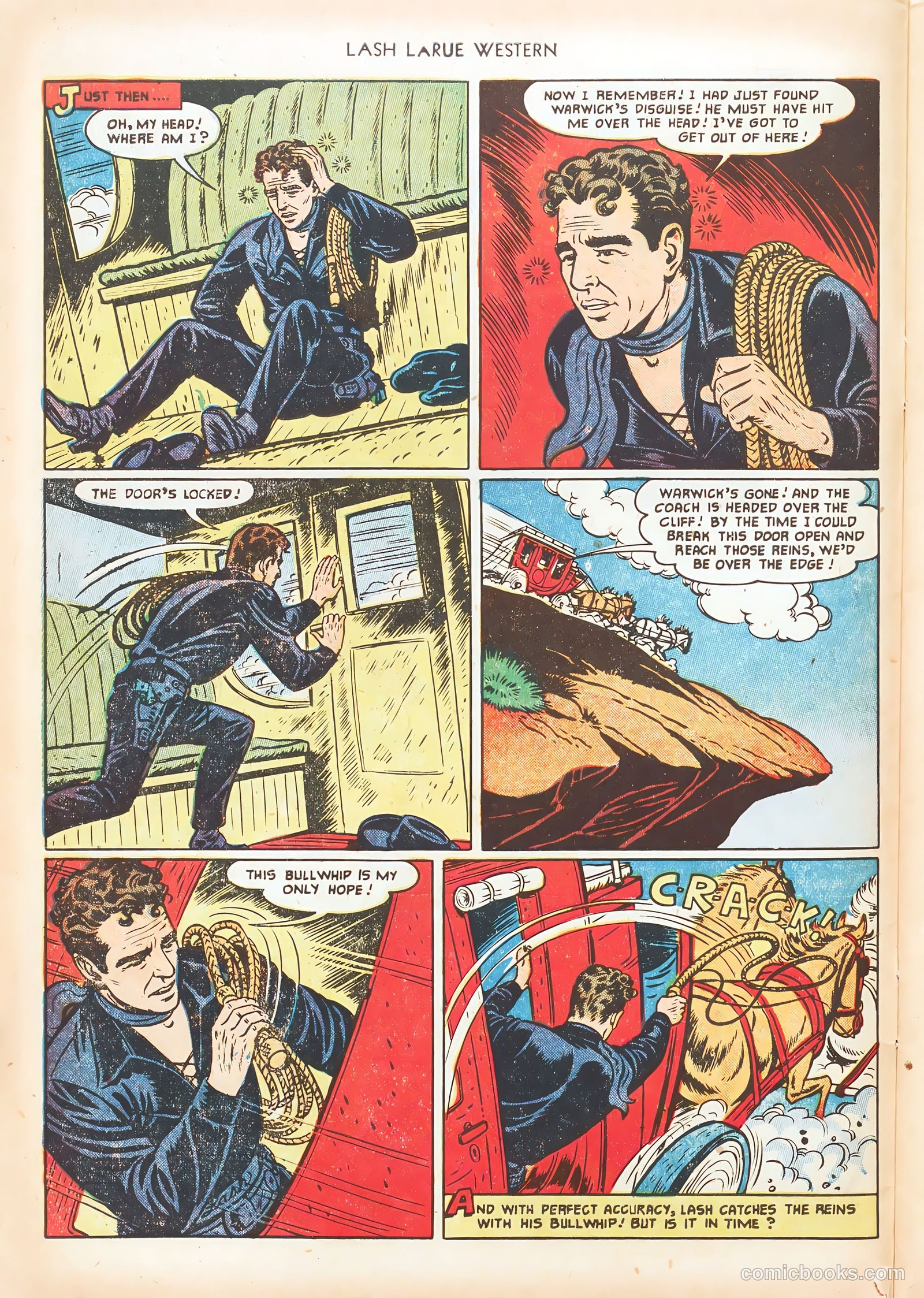 Lash LaRue Western #20 — page 10 of 36