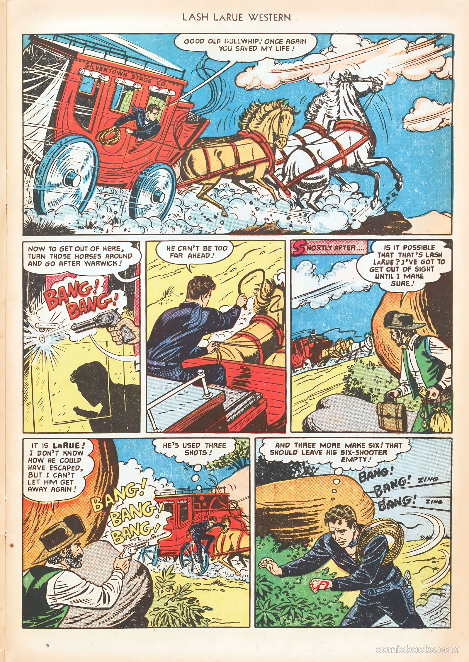 Lash LaRue Western #20 — page 11 of 36