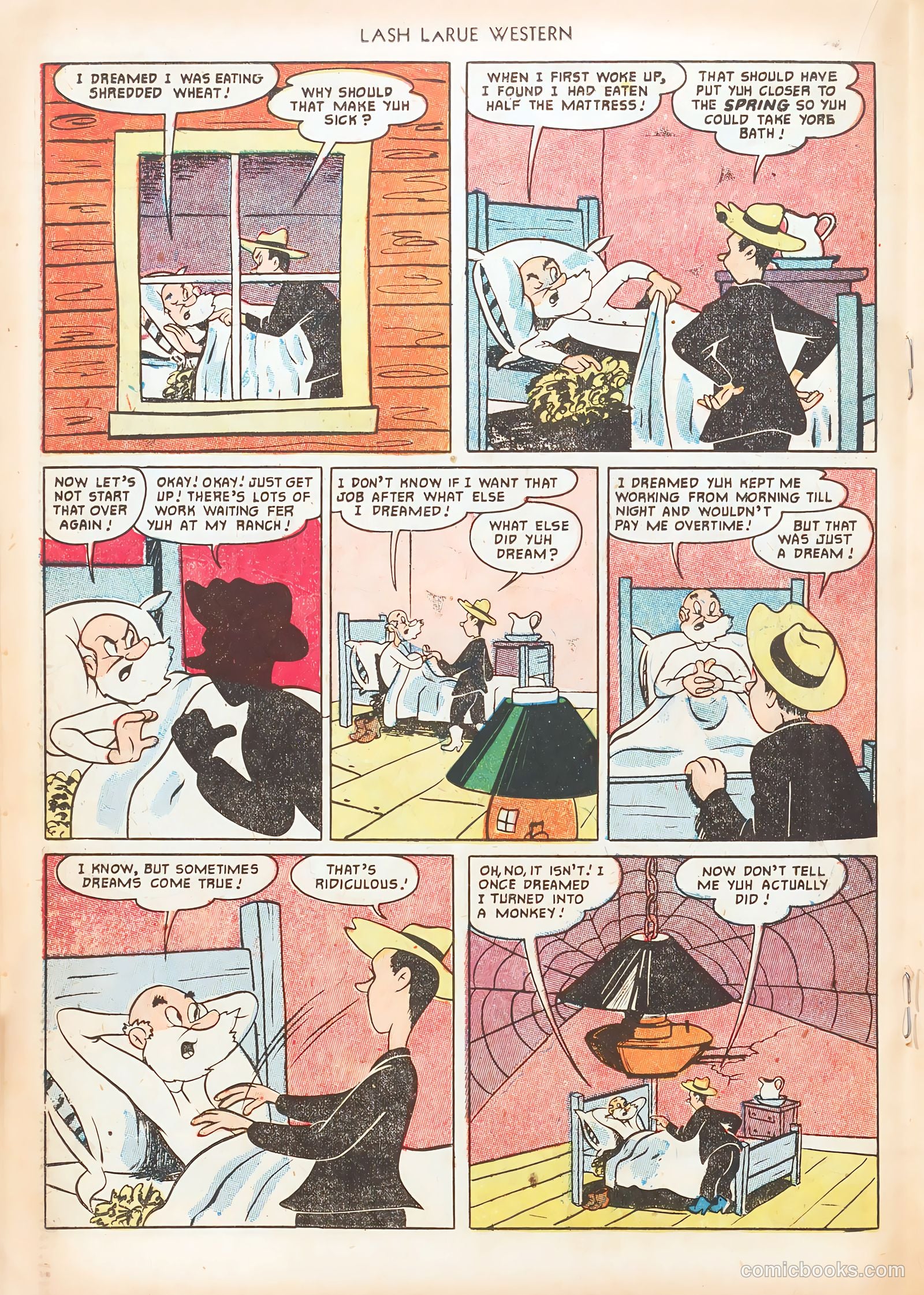 Lash LaRue Western #20 — page 18 of 36