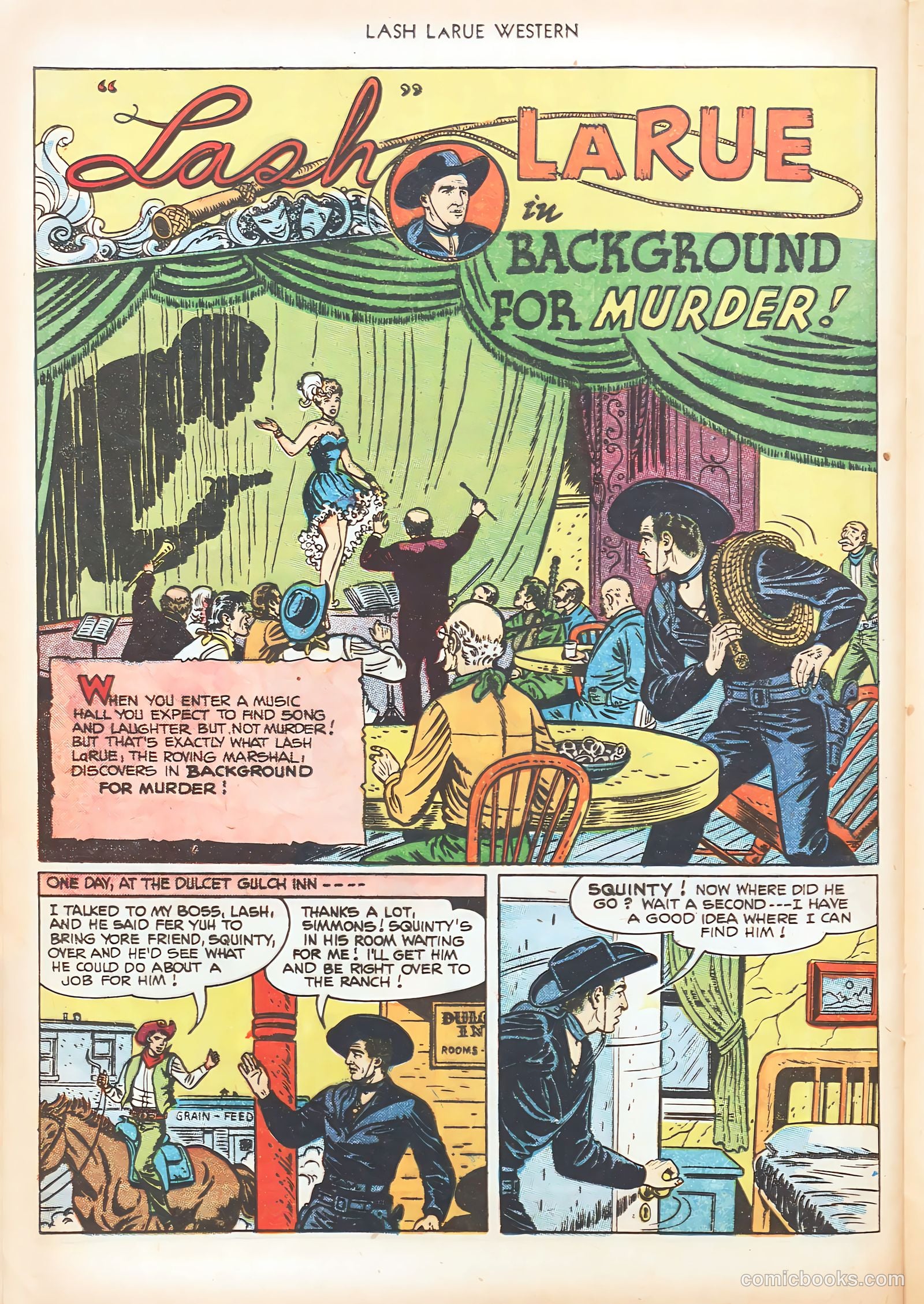 Lash LaRue Western #20 — page 24 of 36