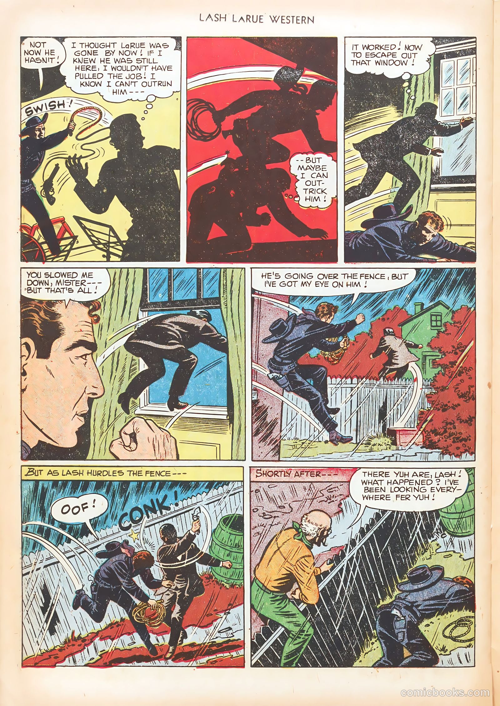 Lash LaRue Western #20 — page 26 of 36