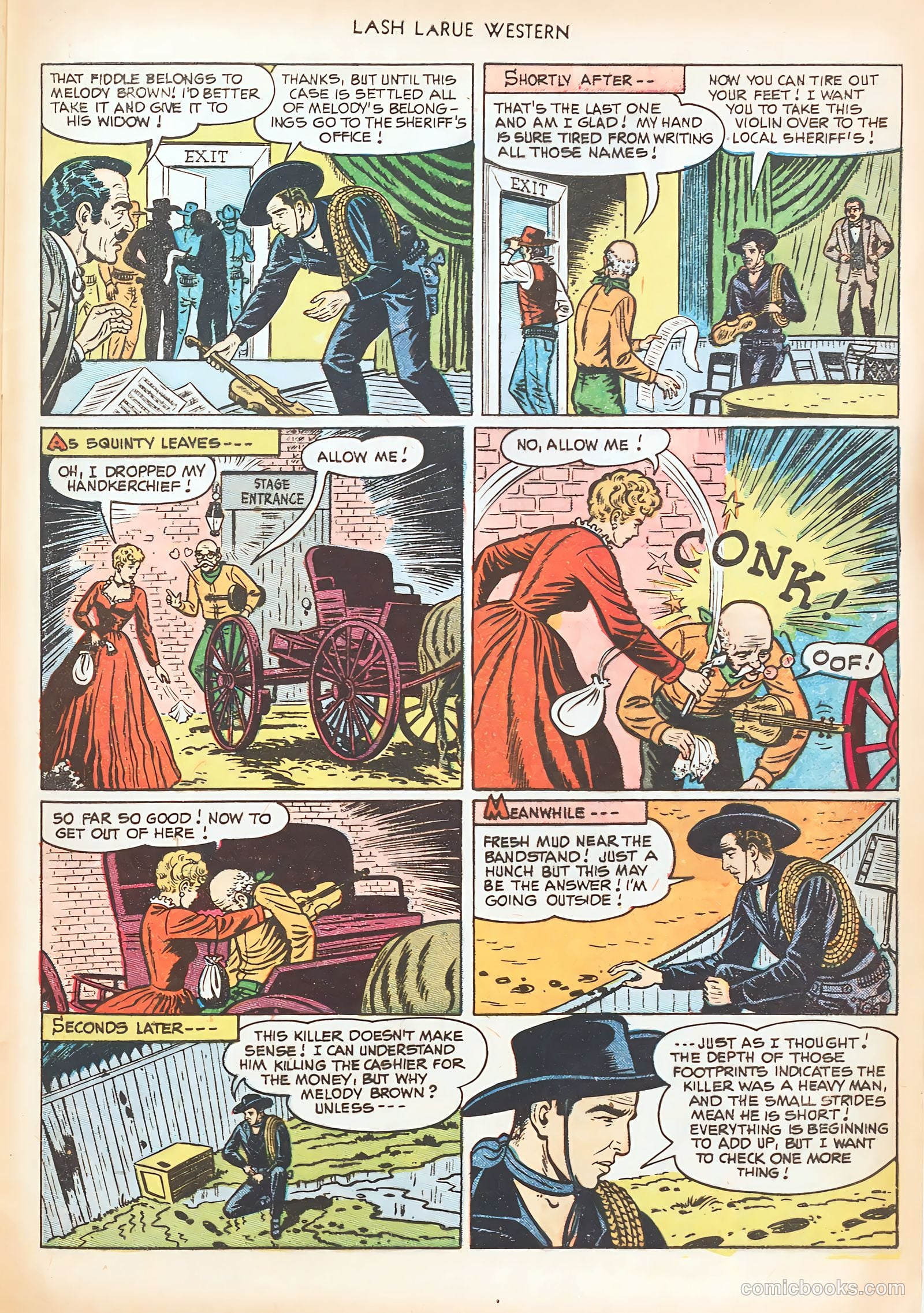 Lash LaRue Western #20 — page 29 of 36