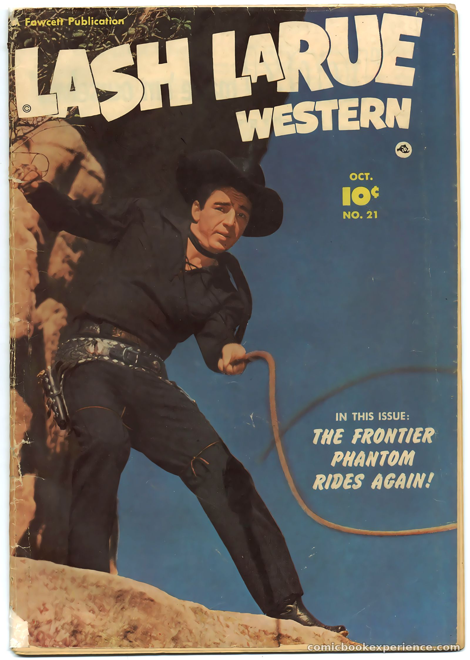 Lash LaRue Western #21 — page 1 of 36