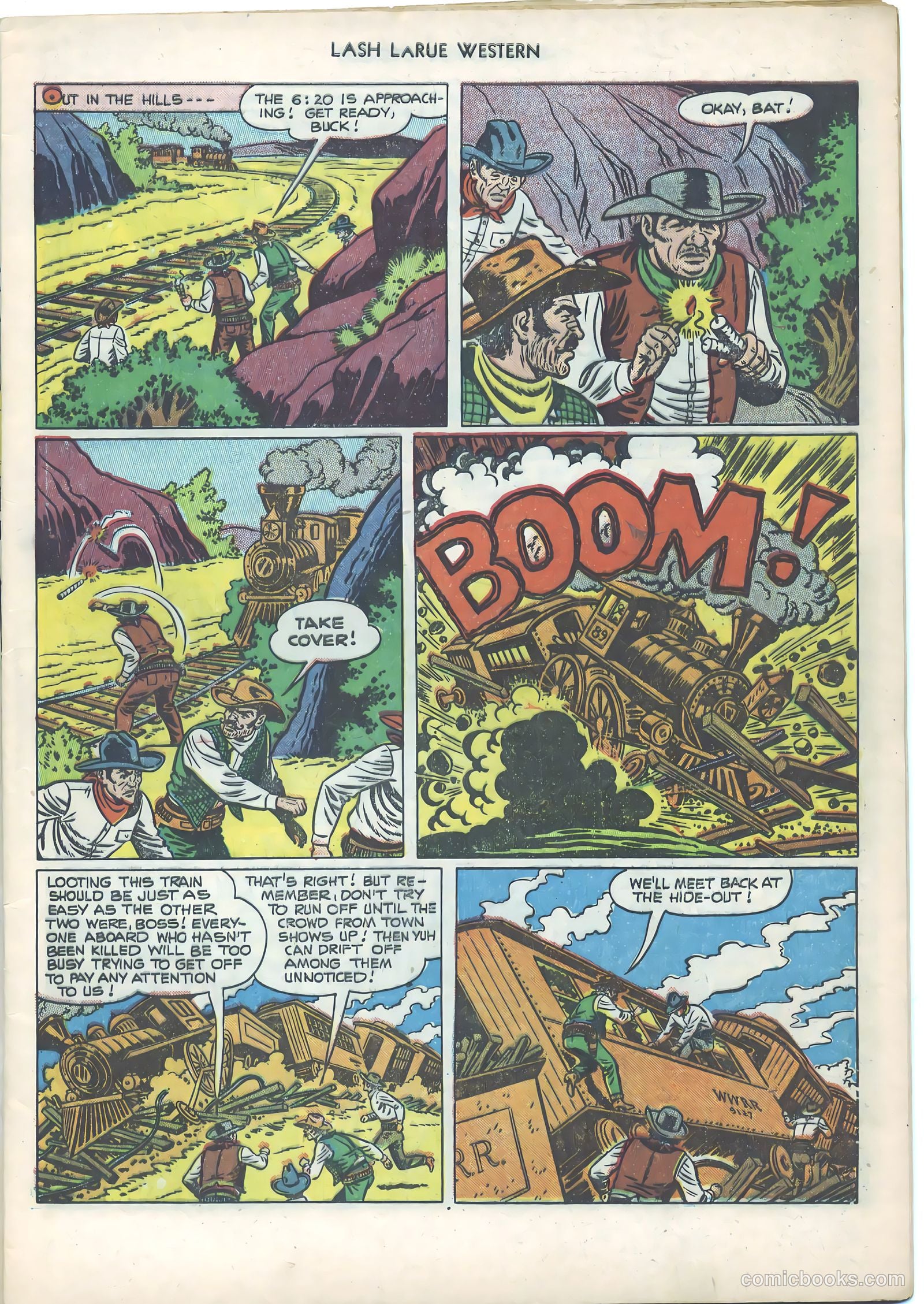 Lash LaRue Western #21 — page 5 of 36