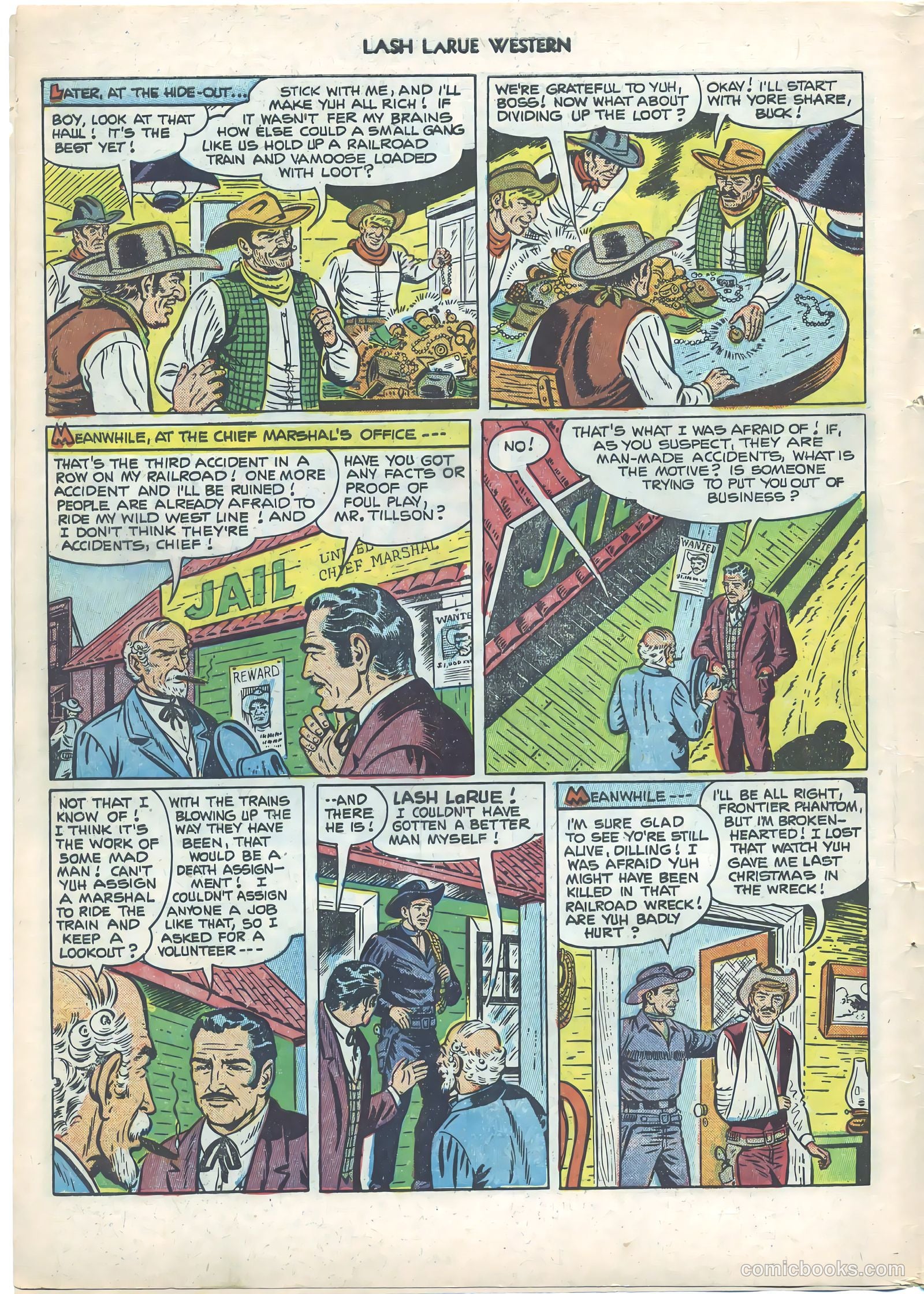 Lash LaRue Western #21 — page 6 of 36