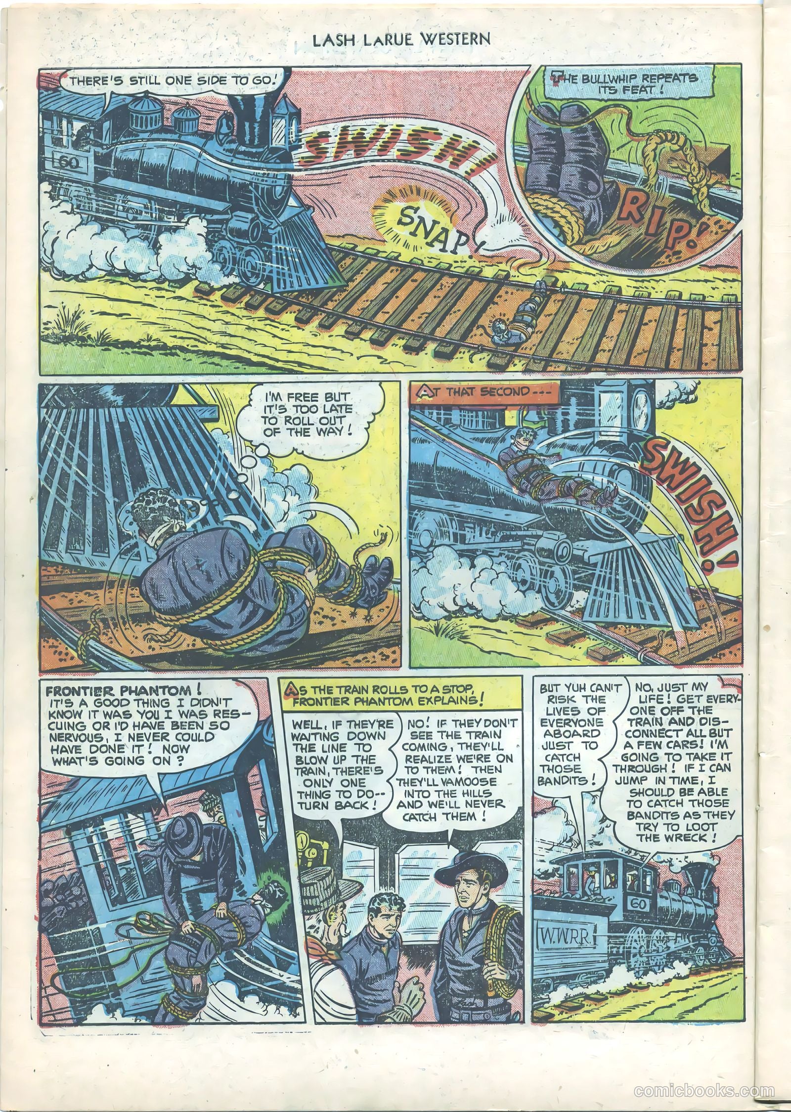 Lash LaRue Western #21 — page 10 of 36