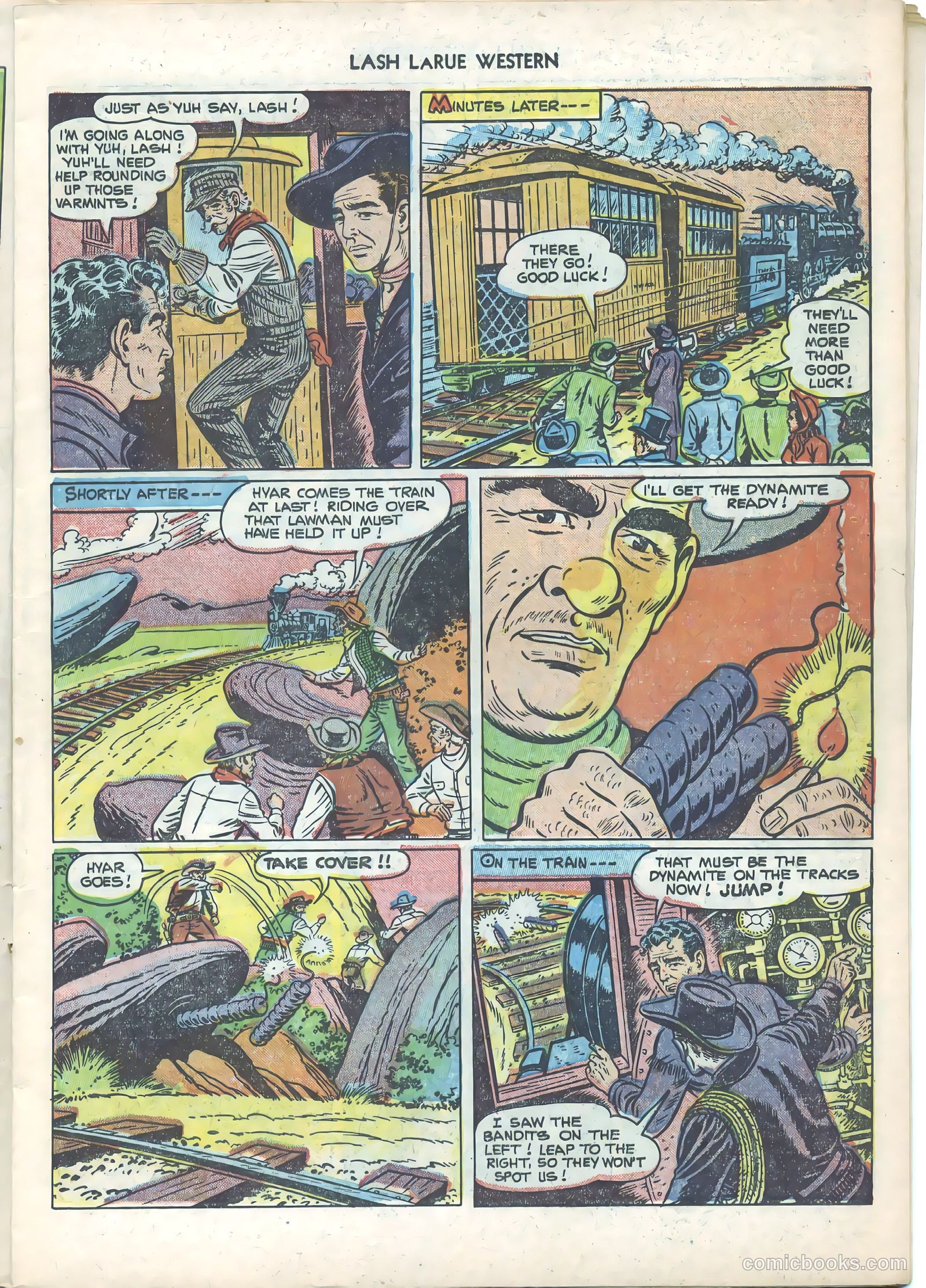 Lash LaRue Western #21 — page 11 of 36