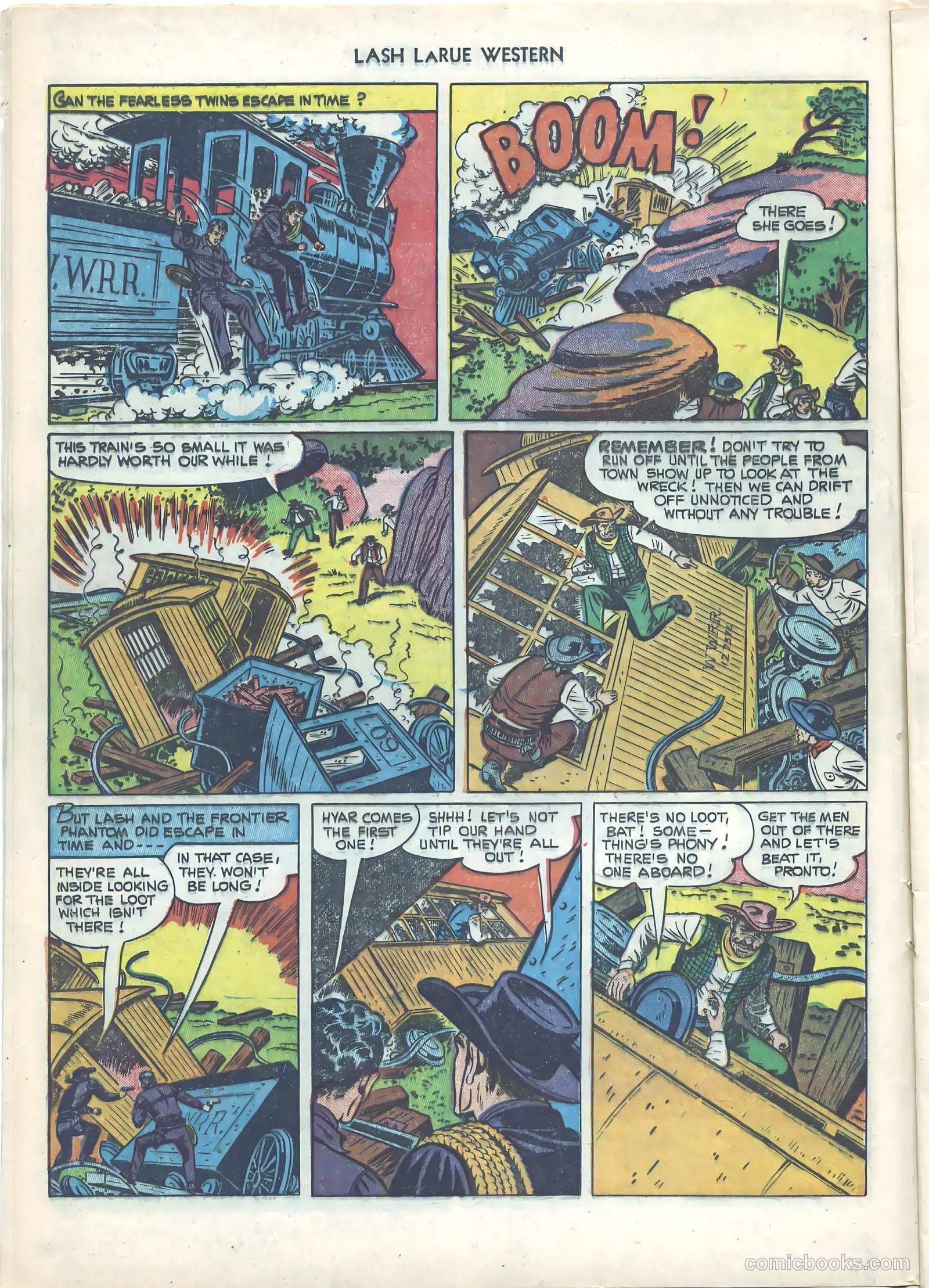 Lash LaRue Western #21 — page 12 of 36