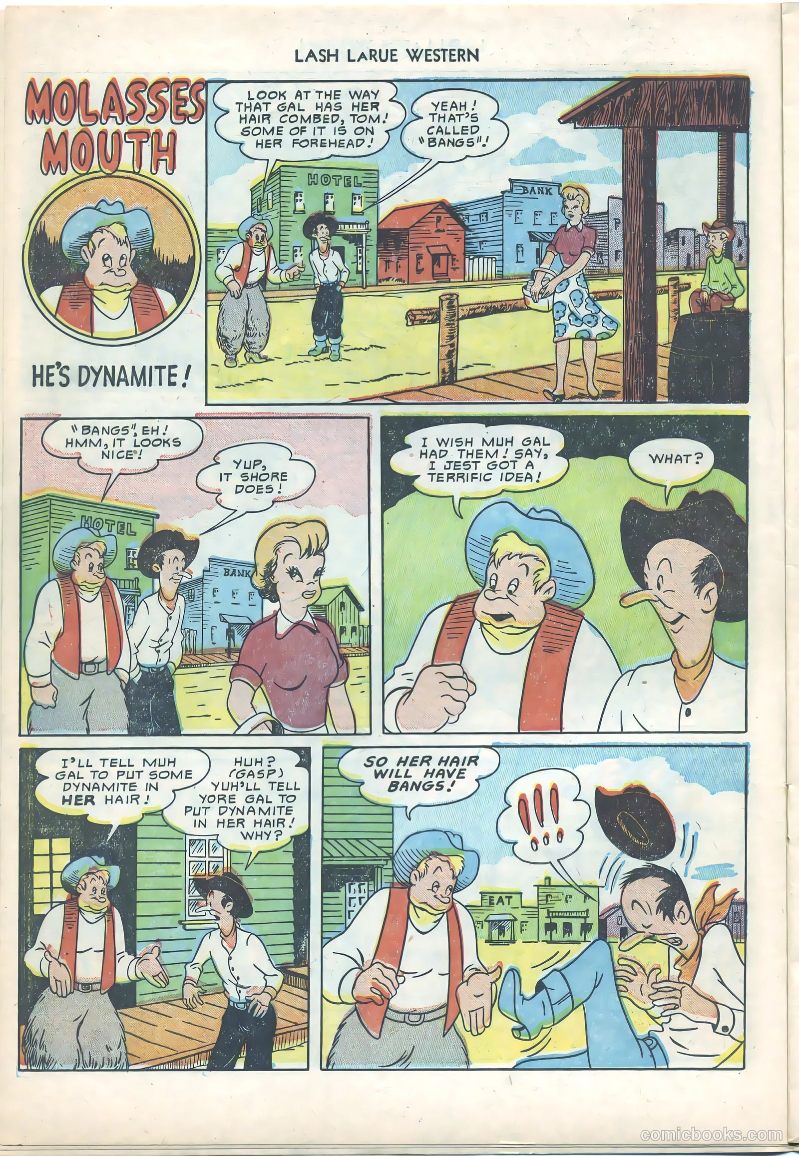 Lash LaRue Western #21 — page 14 of 36