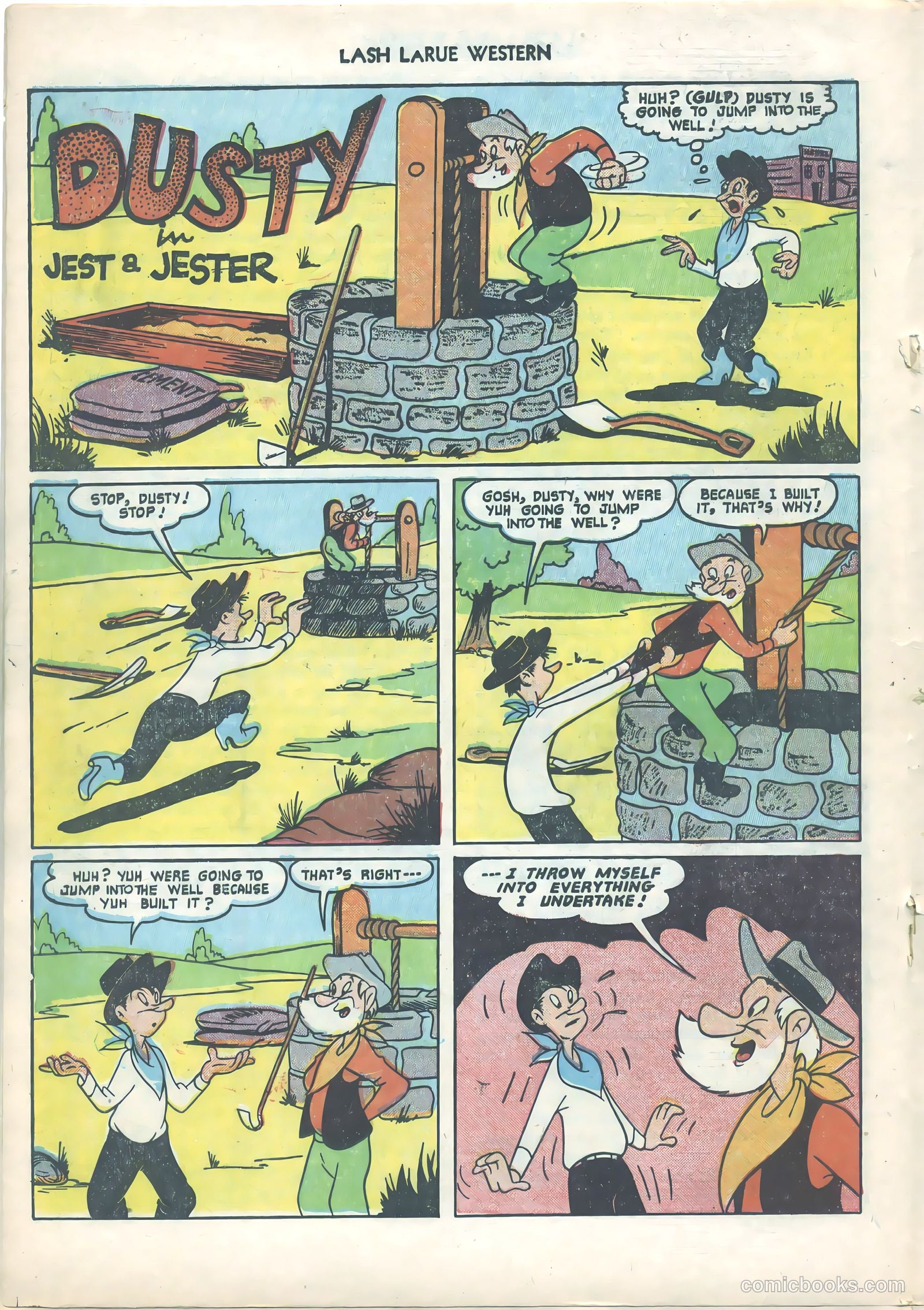 Lash LaRue Western #21 — page 18 of 36
