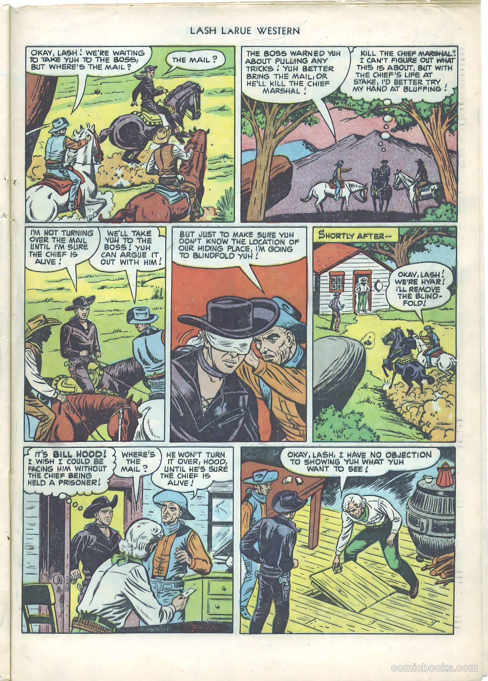 Lash LaRue Western #21 — page 29 of 36