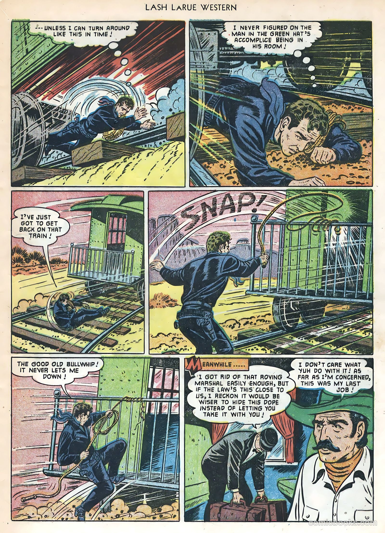 Lash LaRue Western #22 — page 9 of 36
