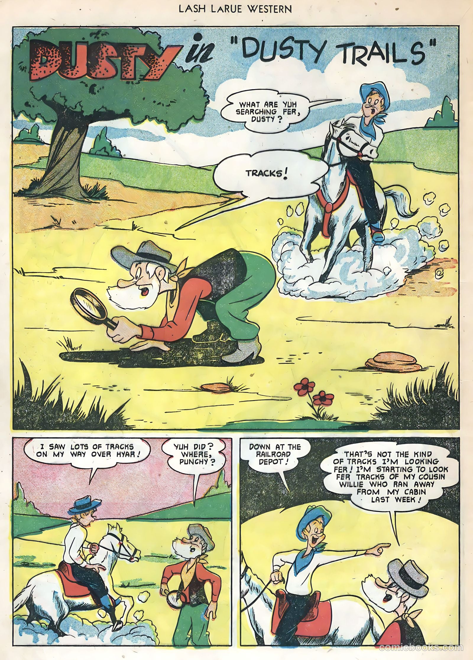 Lash LaRue Western #22 — page 12 of 36