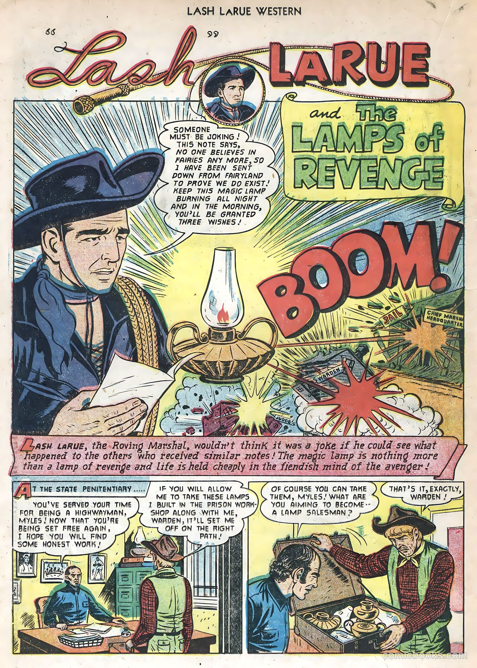 Lash LaRue Western #22 — page 18 of 36