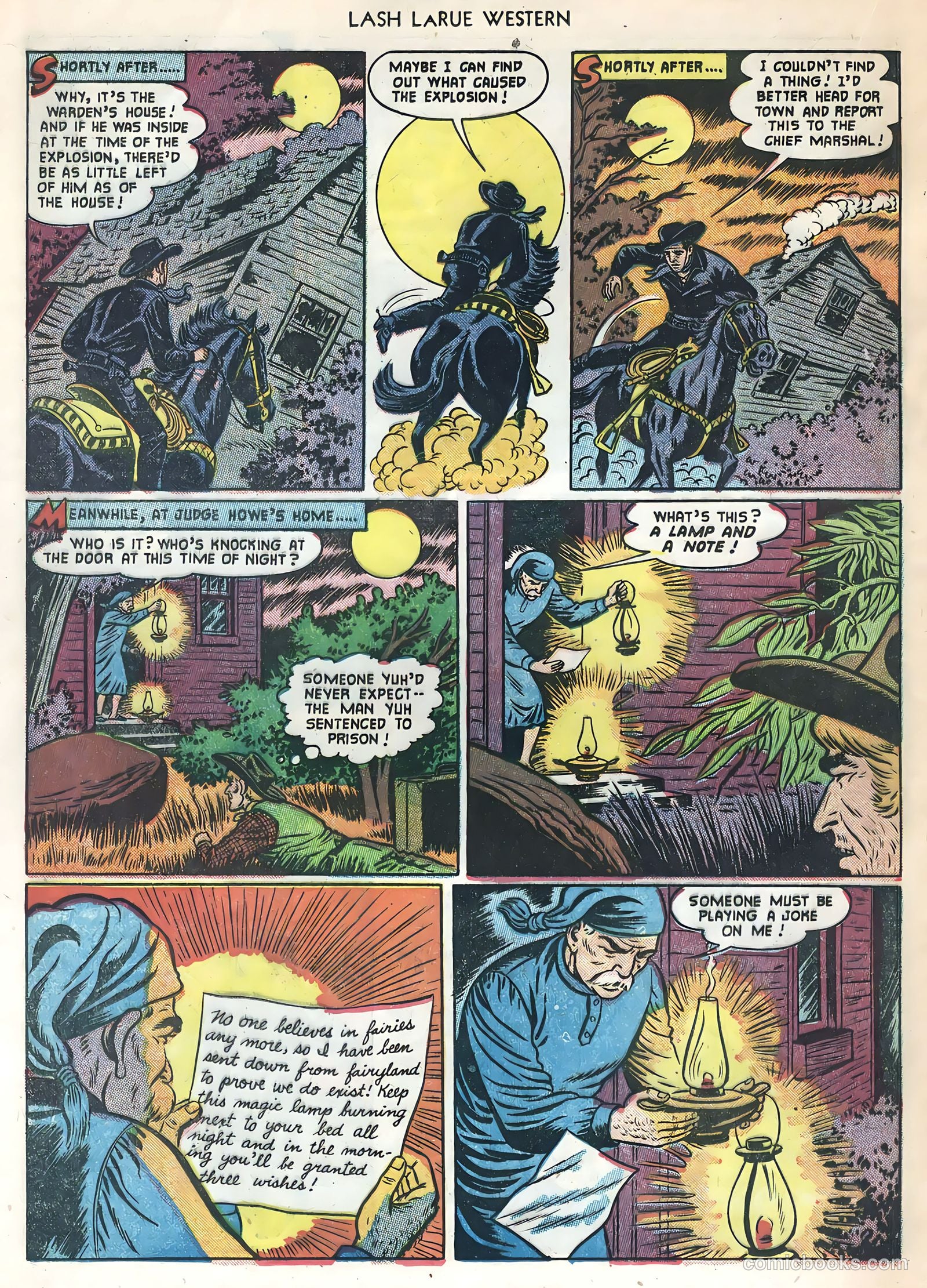 Lash LaRue Western #22 — page 20 of 36
