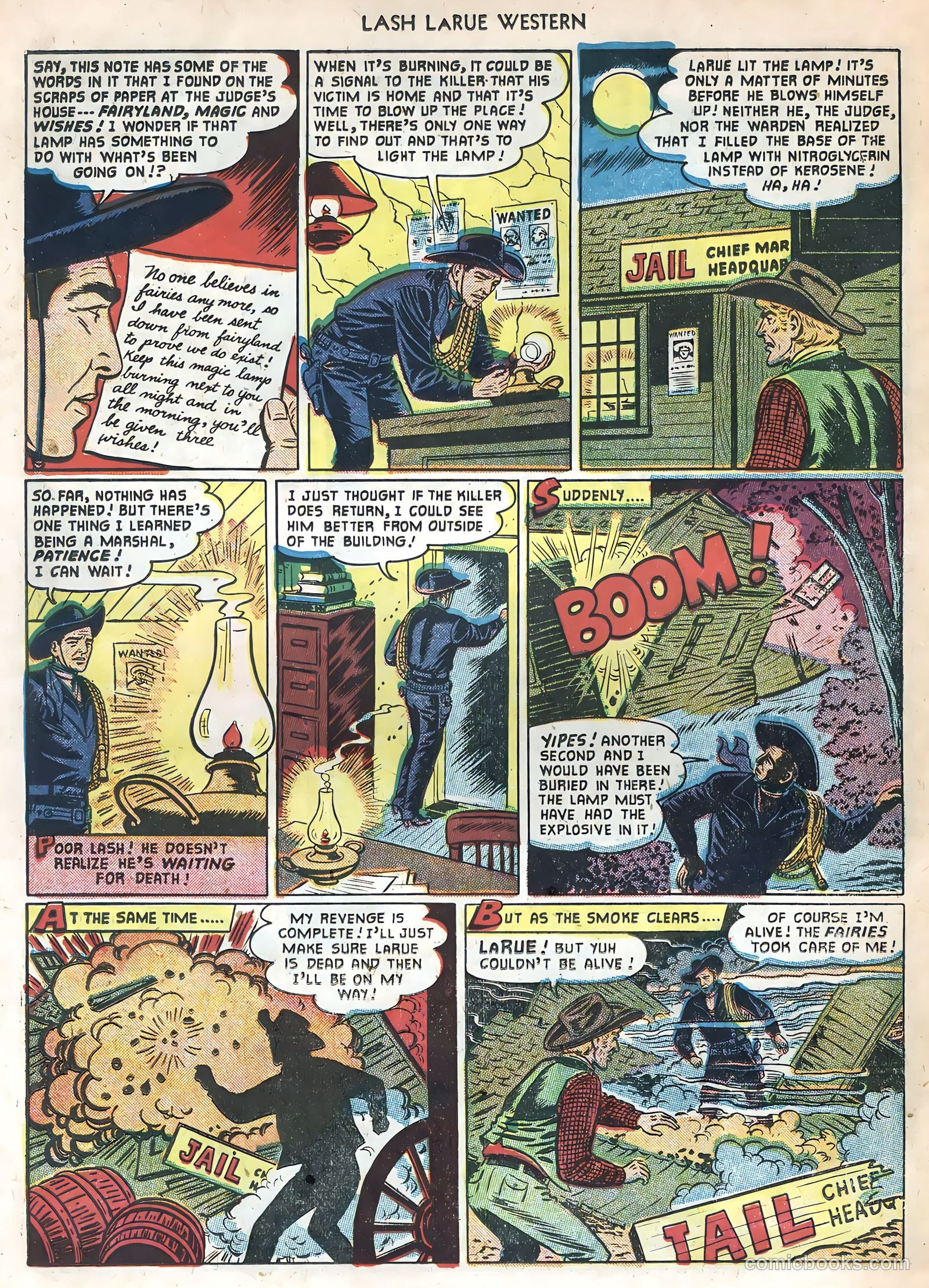 Lash LaRue Western #22 — page 22 of 36